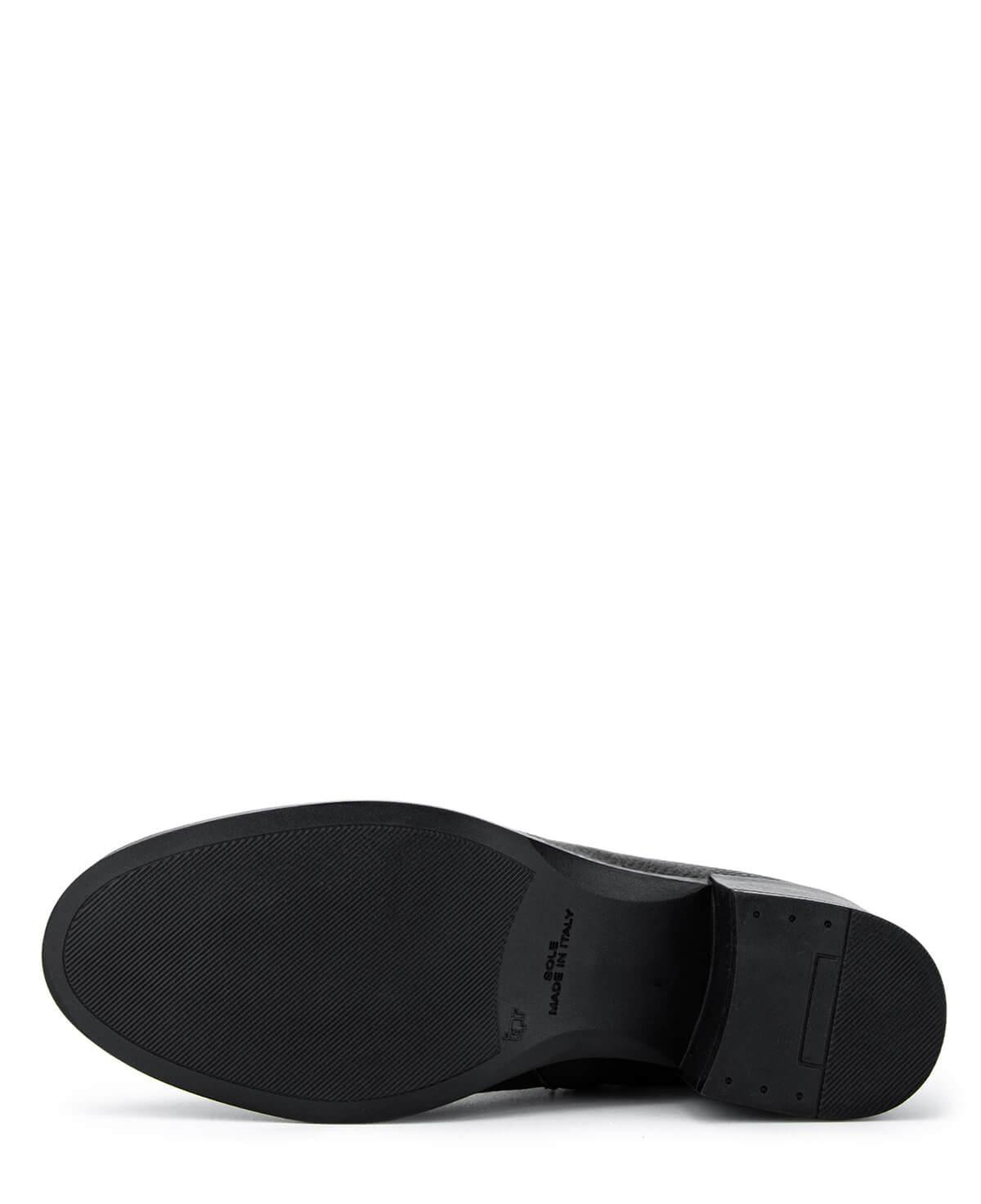 Tamer Tanca Kadın Hakiki Deri Siyah Floter Topuklu Bot