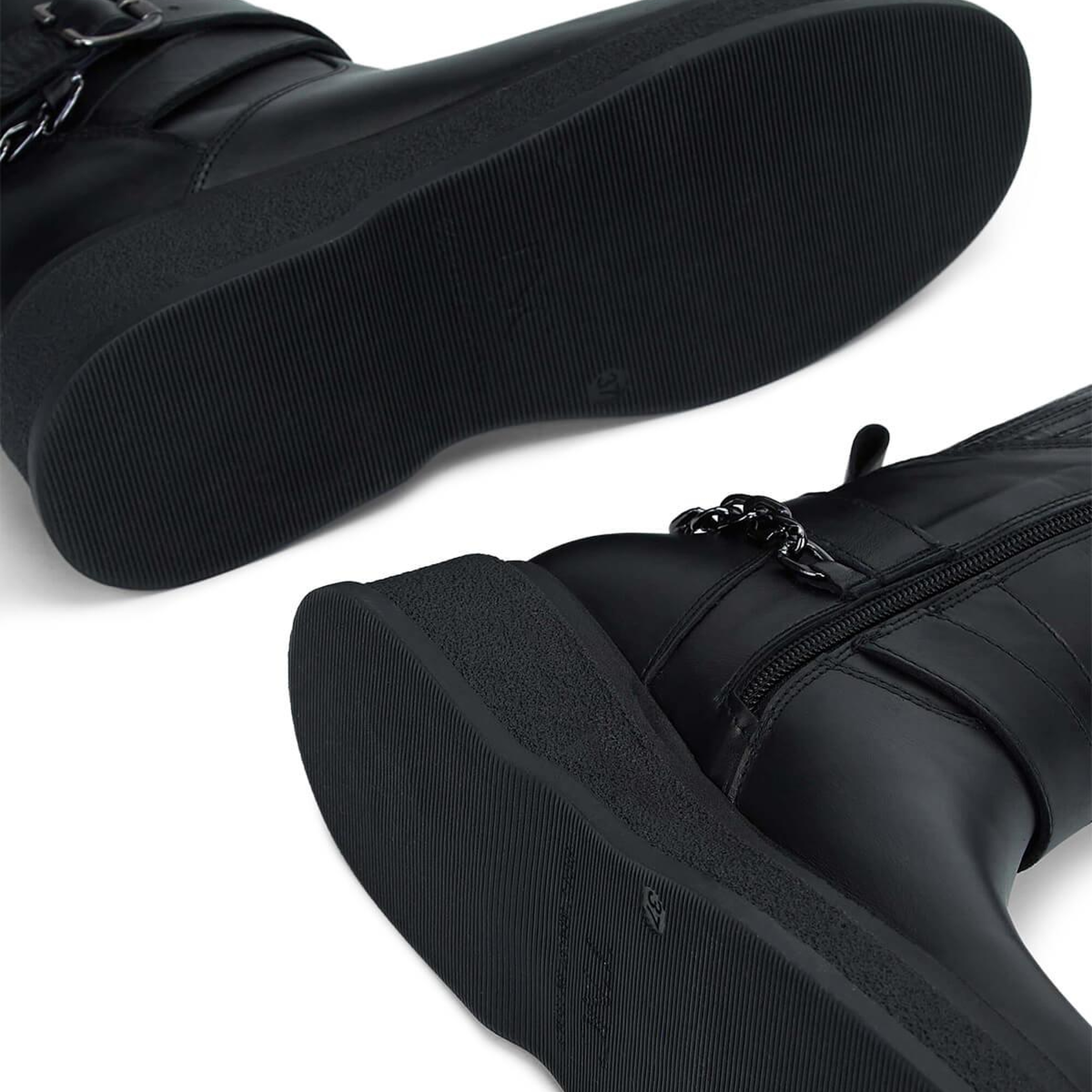 Tamer Tanca Kadın Hakiki Deri Siyah Deri Casual Bot