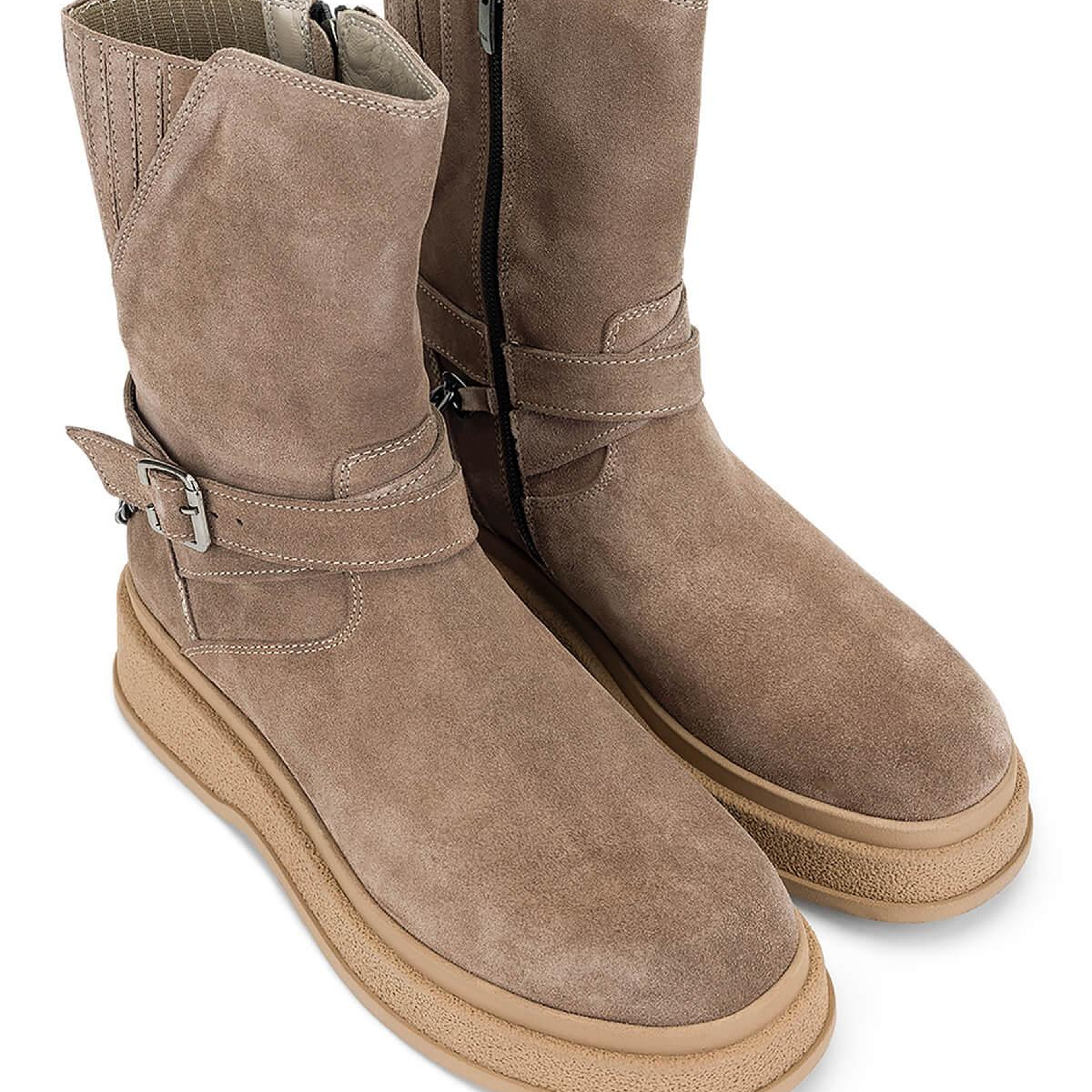 Tamer Tanca Kadın Hakiki Deri Vizon Casual Bot