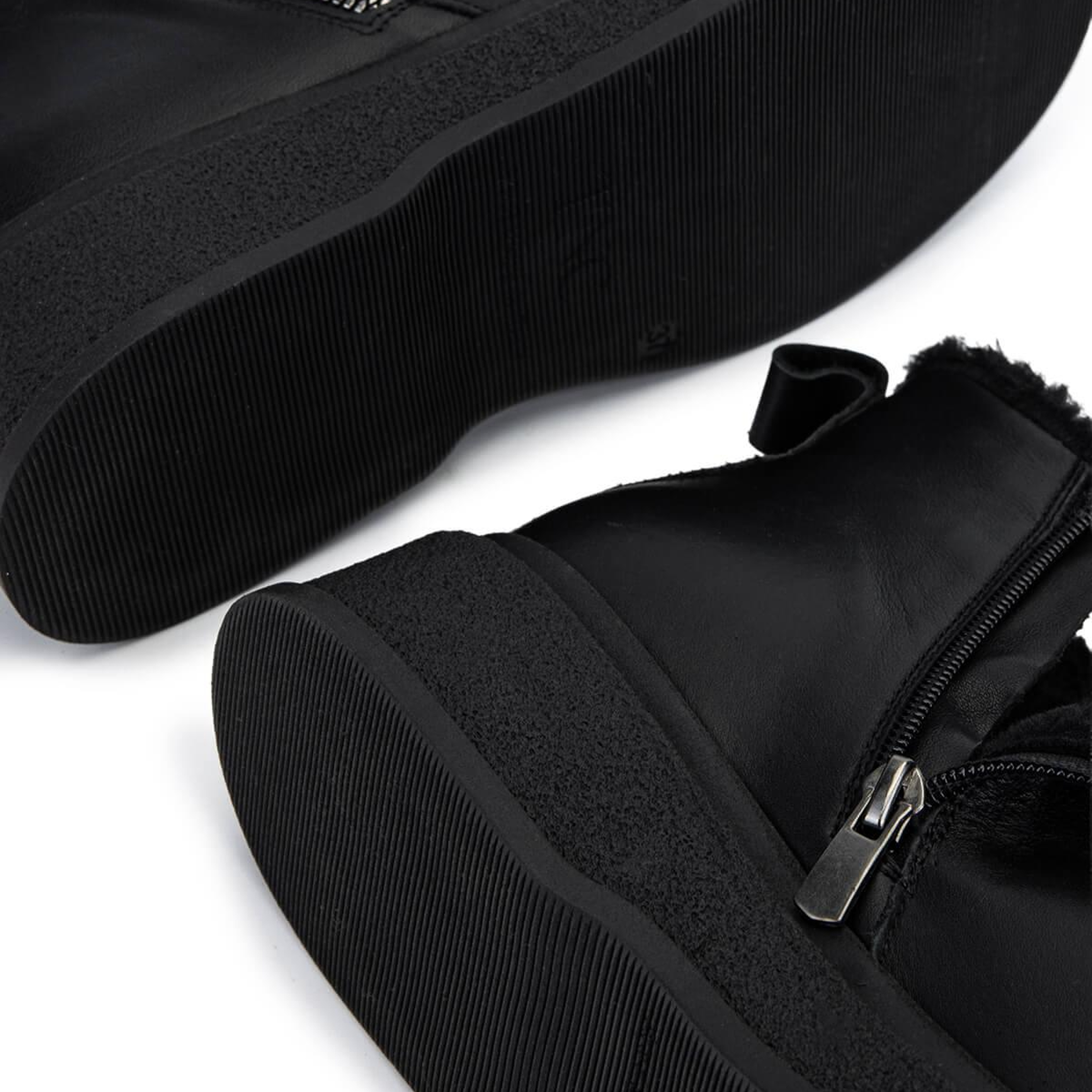 Tamer Tanca Kadın Hakiki Deri Siyah Deri Casual Bot