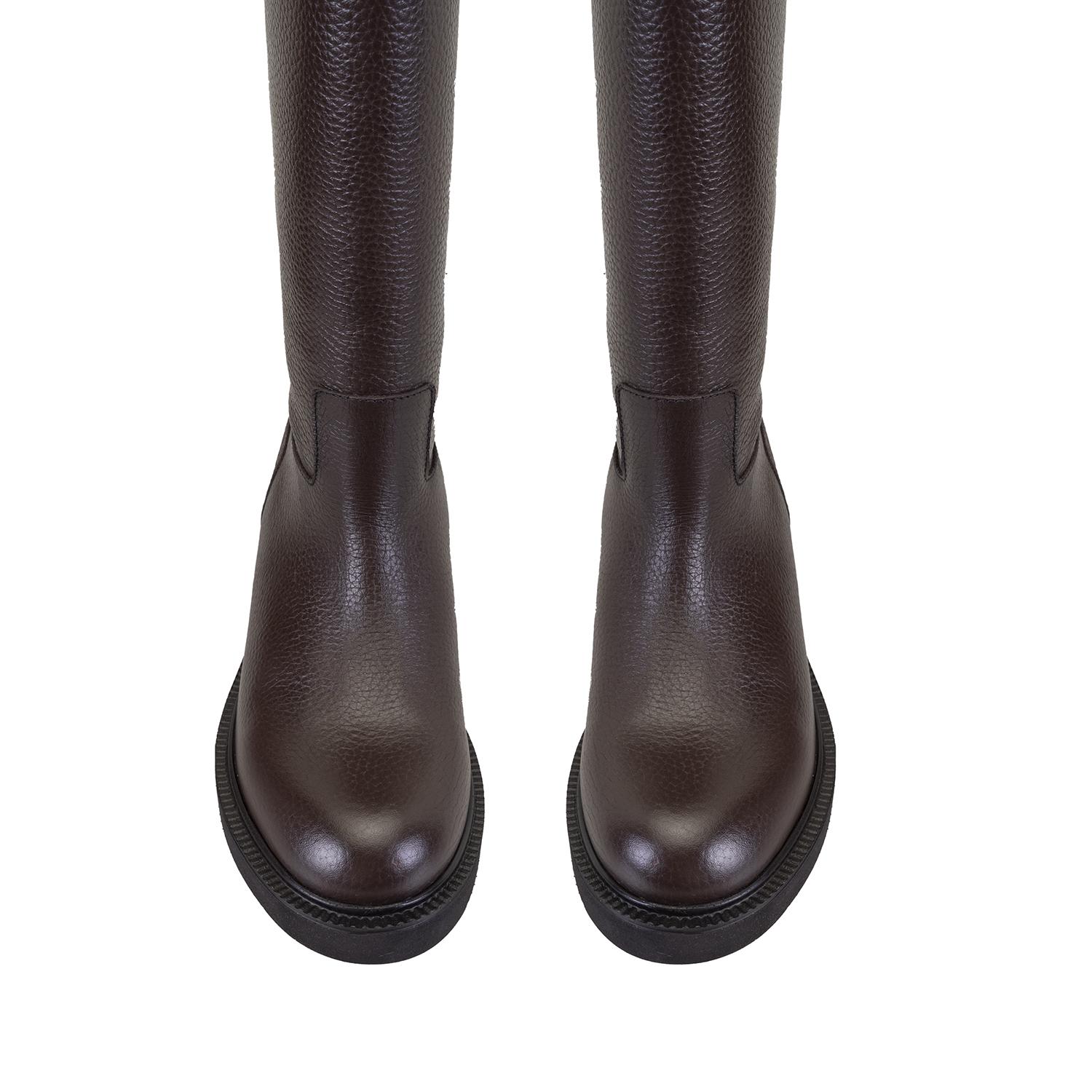 Kadın Kahve Deri Çizme