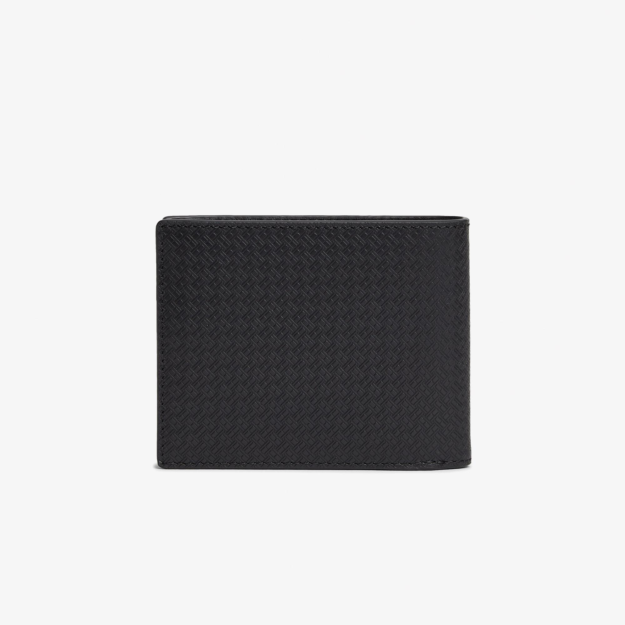 Tommy Hilfiger Emboss Erkek Siyah Cüzdan