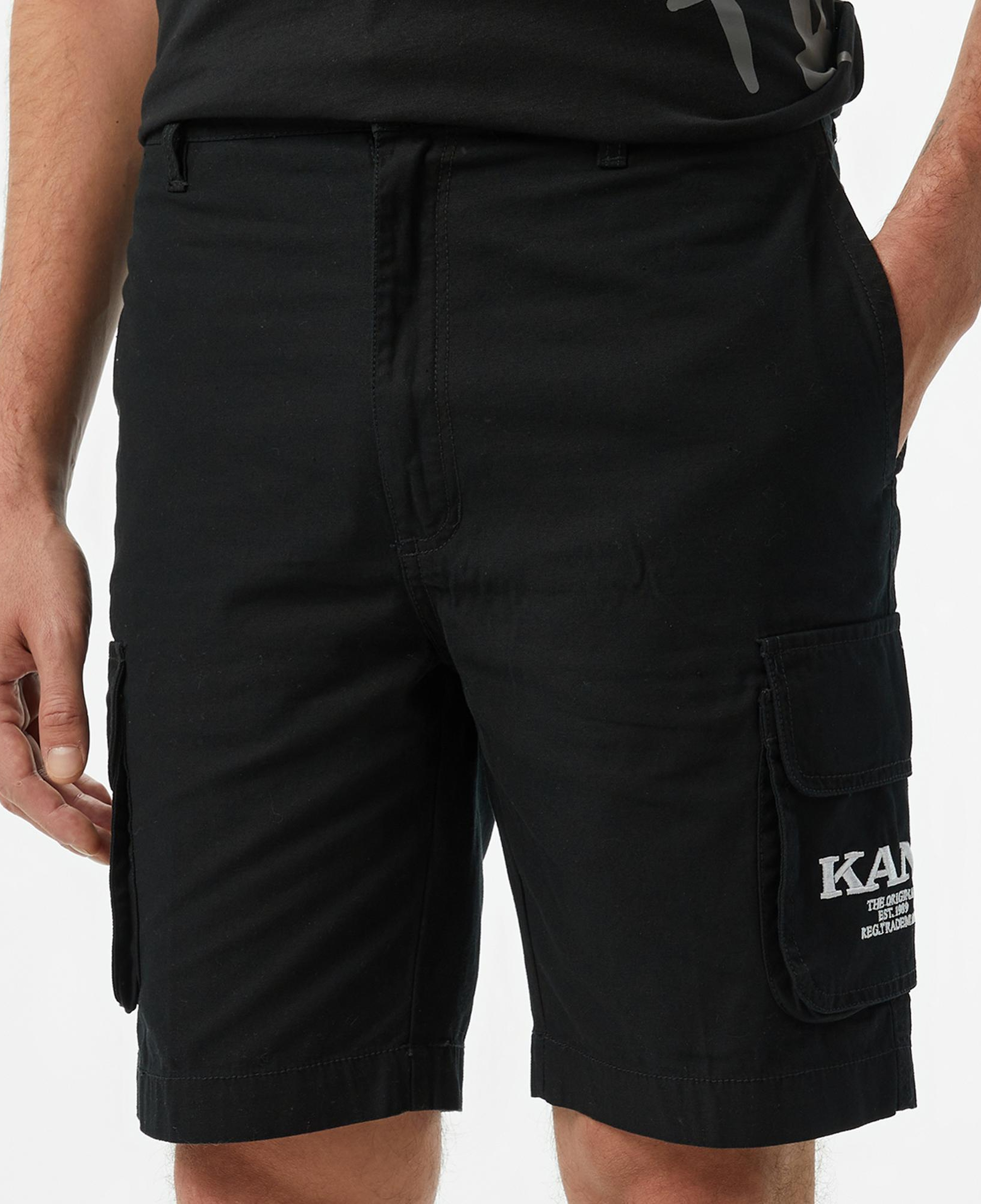 Karl Kani Retro Washed Cargo Erkek Yeşil Şort
