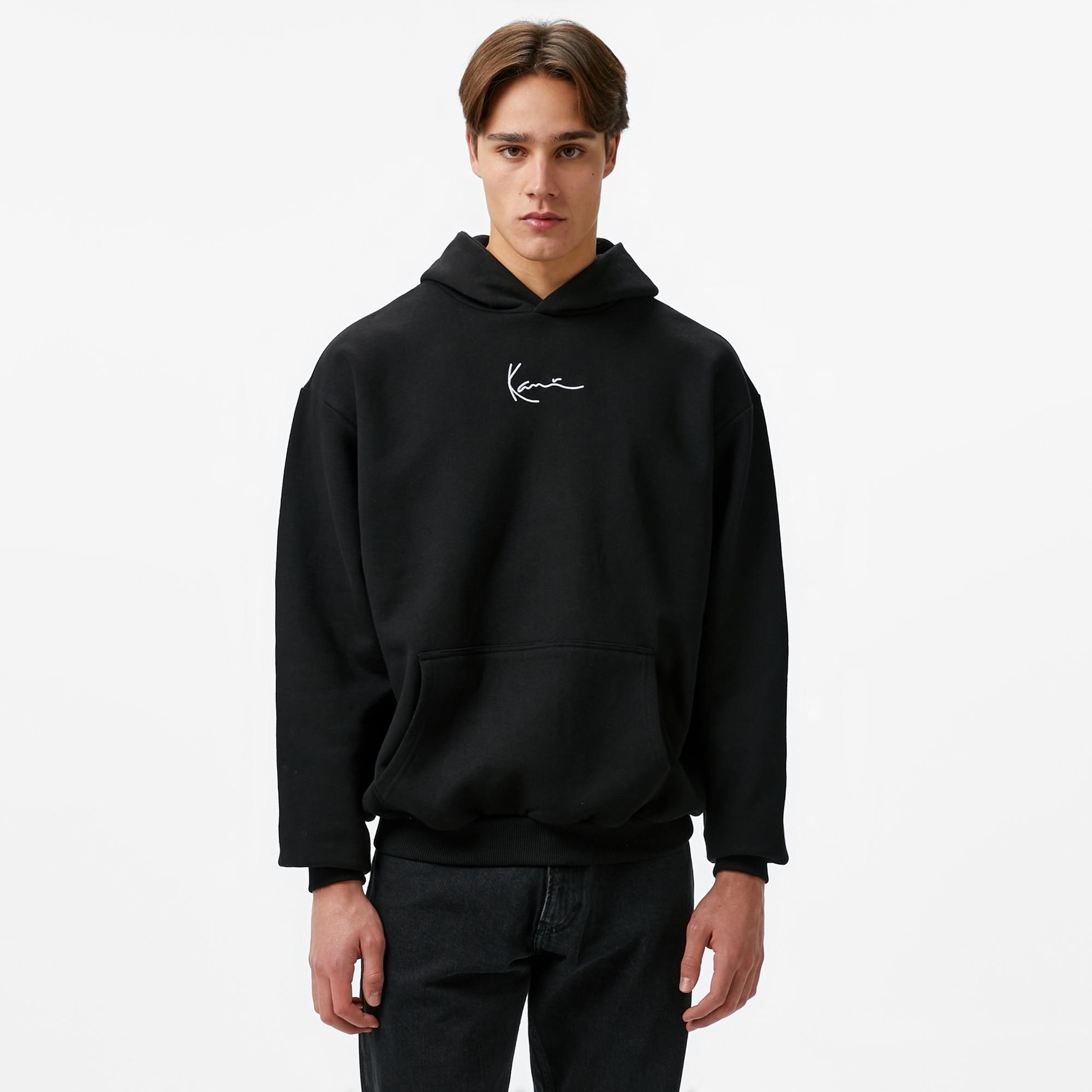 Karl Kani Small Signature Essential Erkek Siyah Sweatshirt