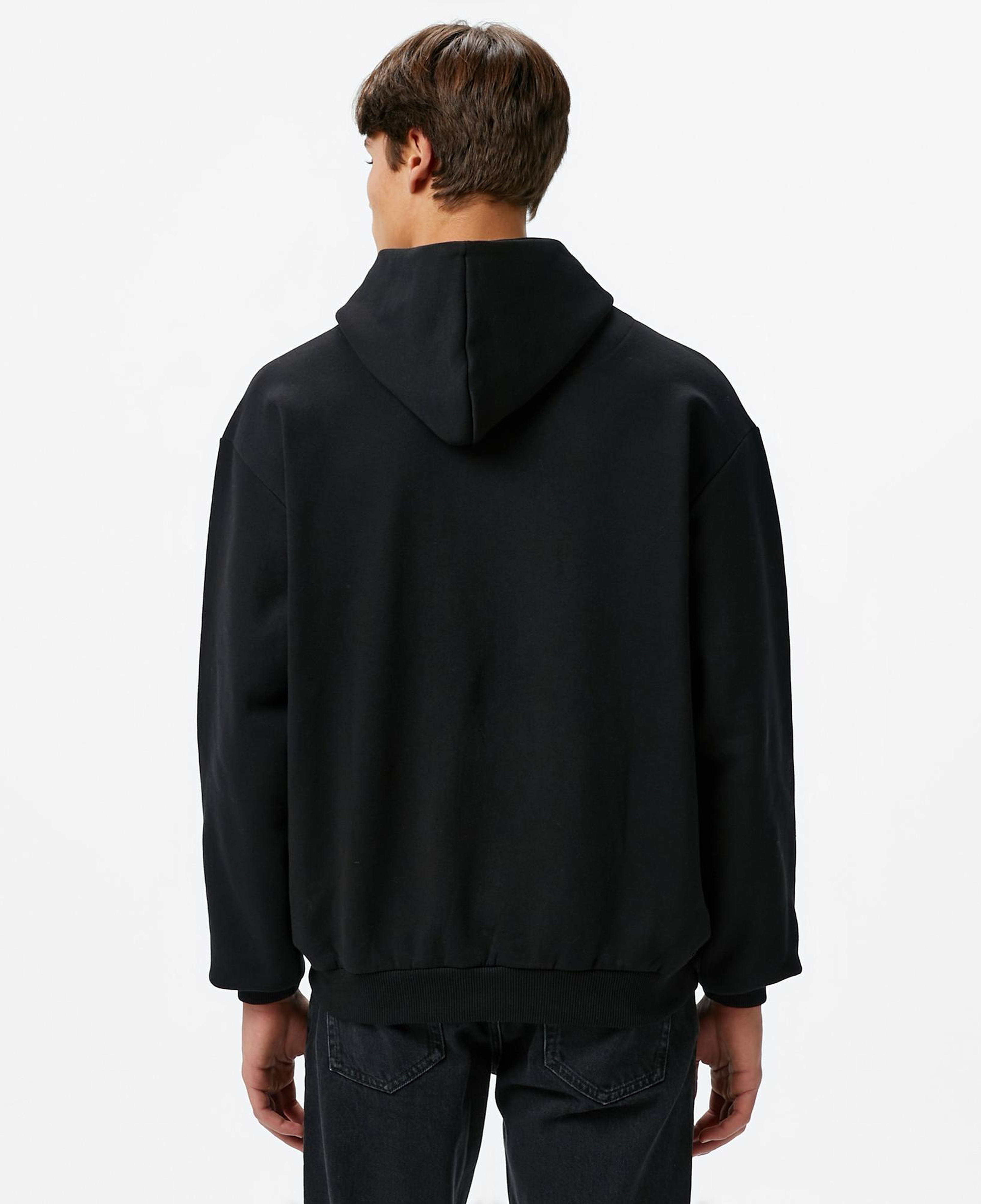 Karl Kani Small Signature Essential Erkek Siyah Sweatshirt