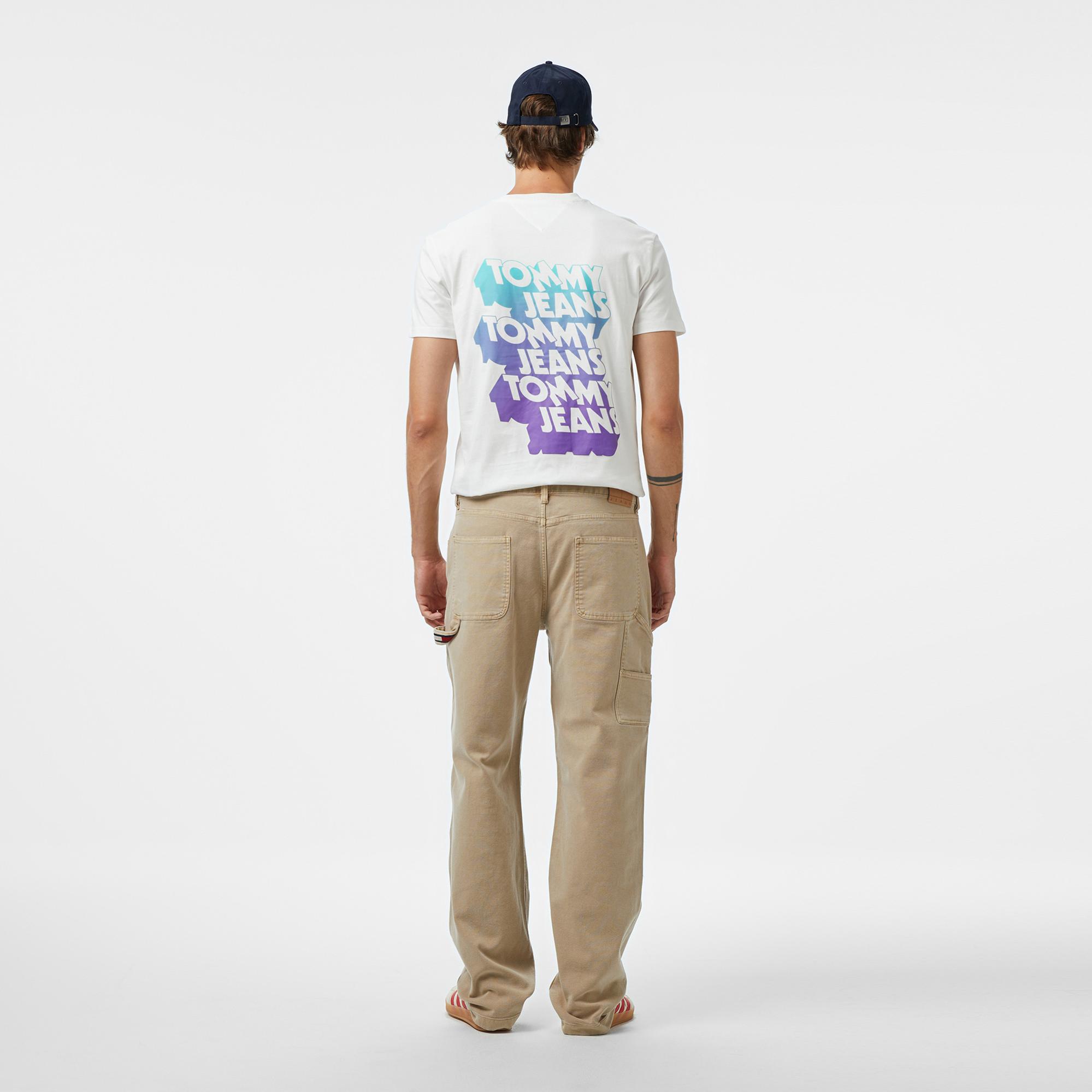 Tommy Jeans Jaimie Carpenter Double Erkek Haki Pantolon