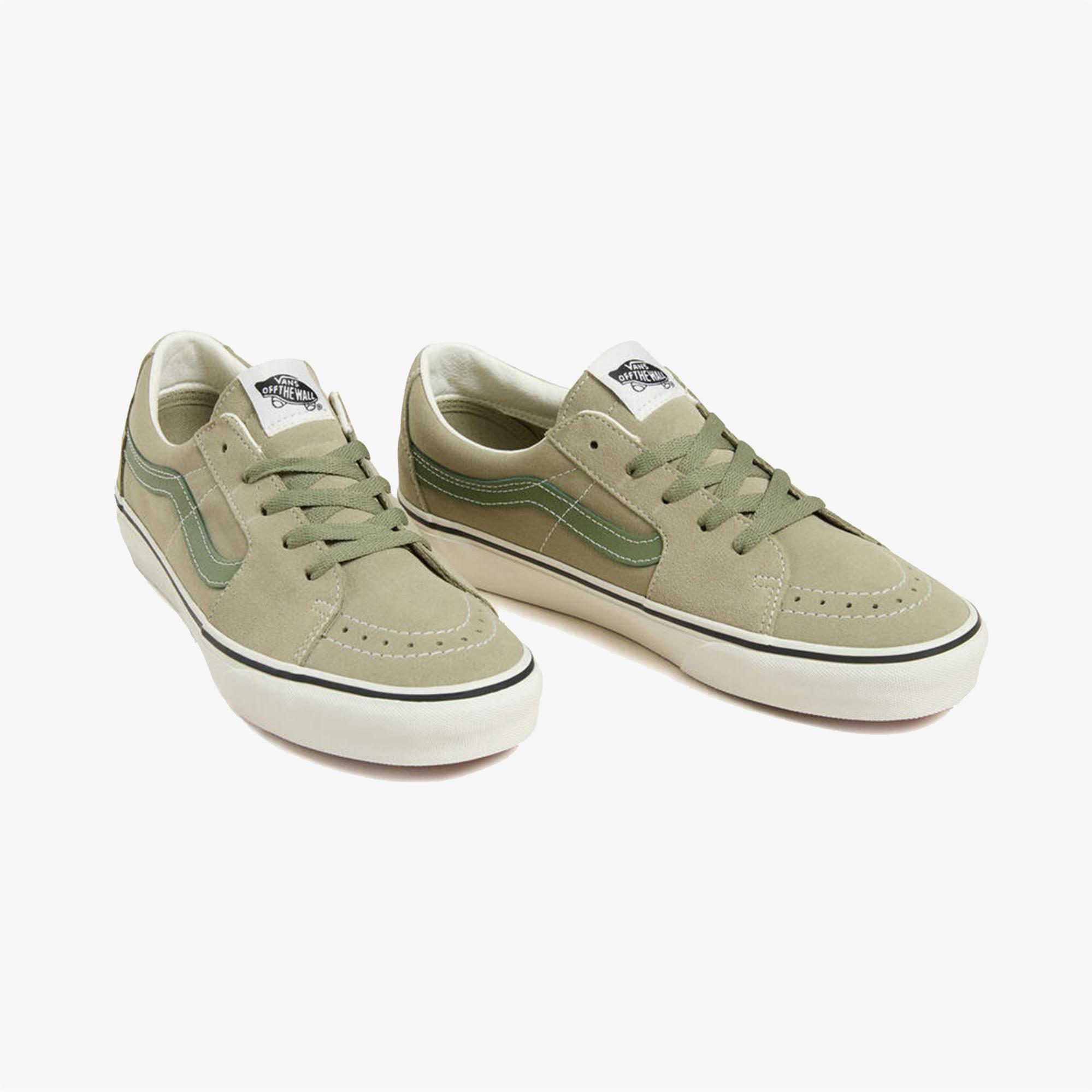 Vans Sk8-Low Unisex Krem Haki Sneaker