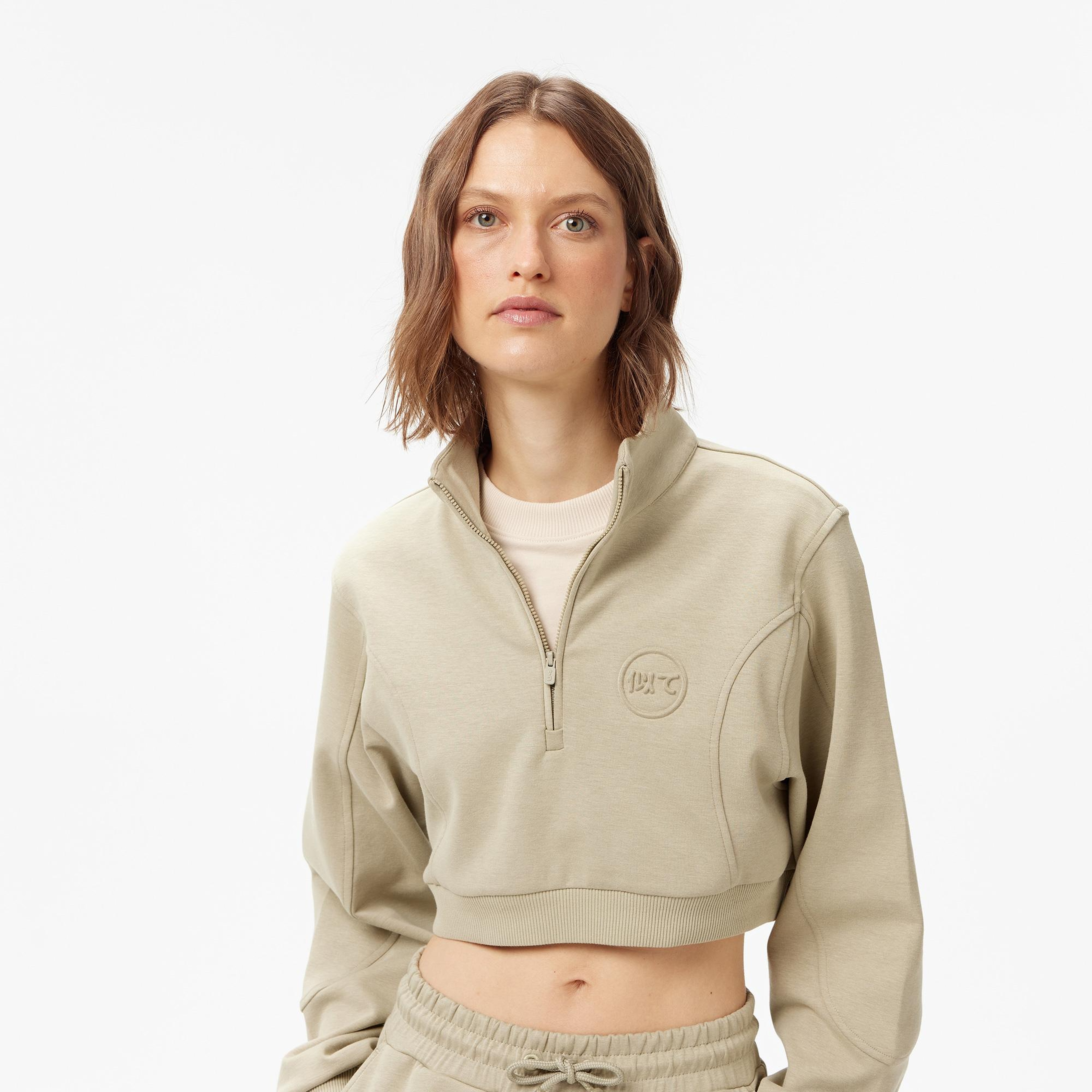 UNITED4 Classic Kadın Kahverengi Sweatshirt