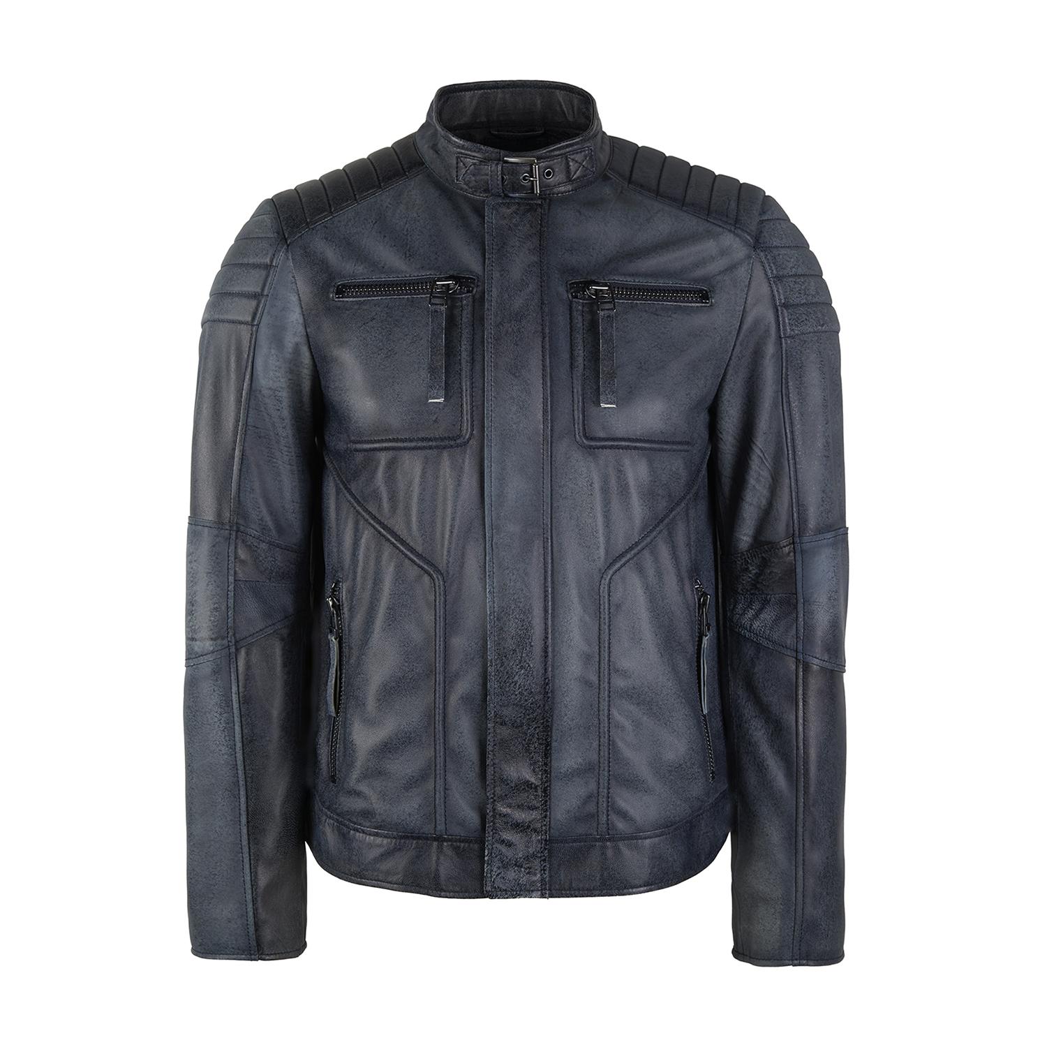 Nancy Vintage Erkek Deri Mont