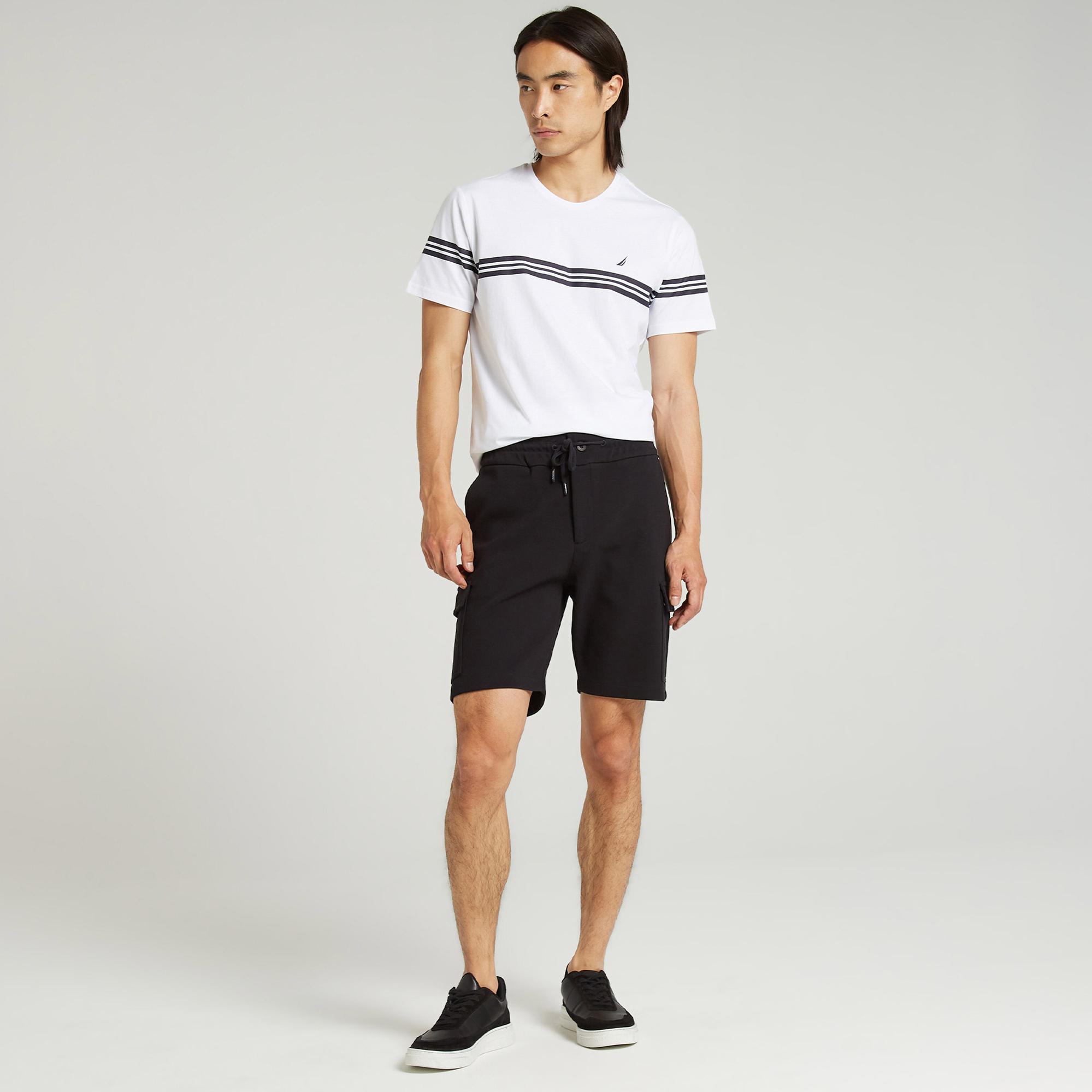 Nautica Erkek Siyah Standart Fit Şort