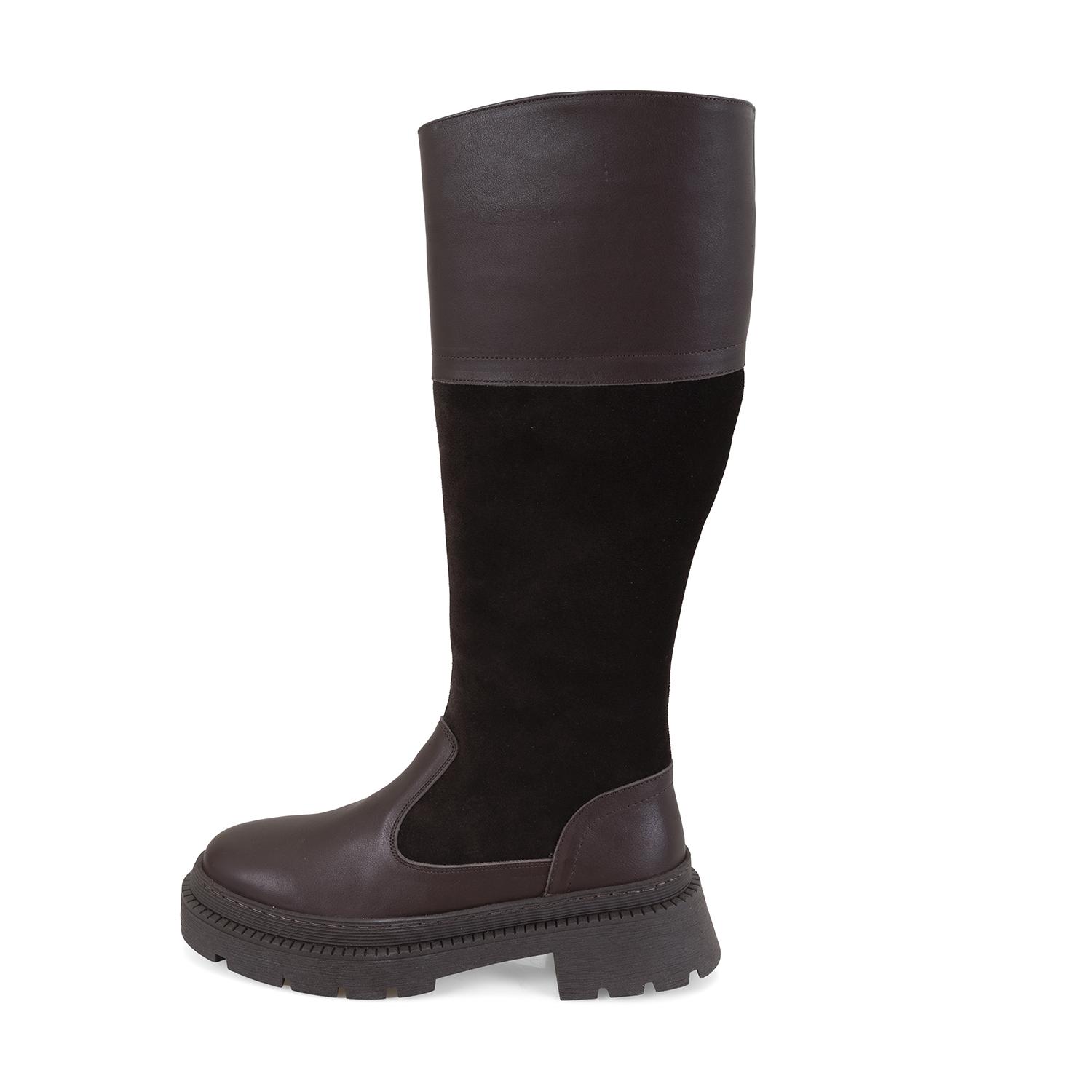 Kadın Kahve Deri Çizme