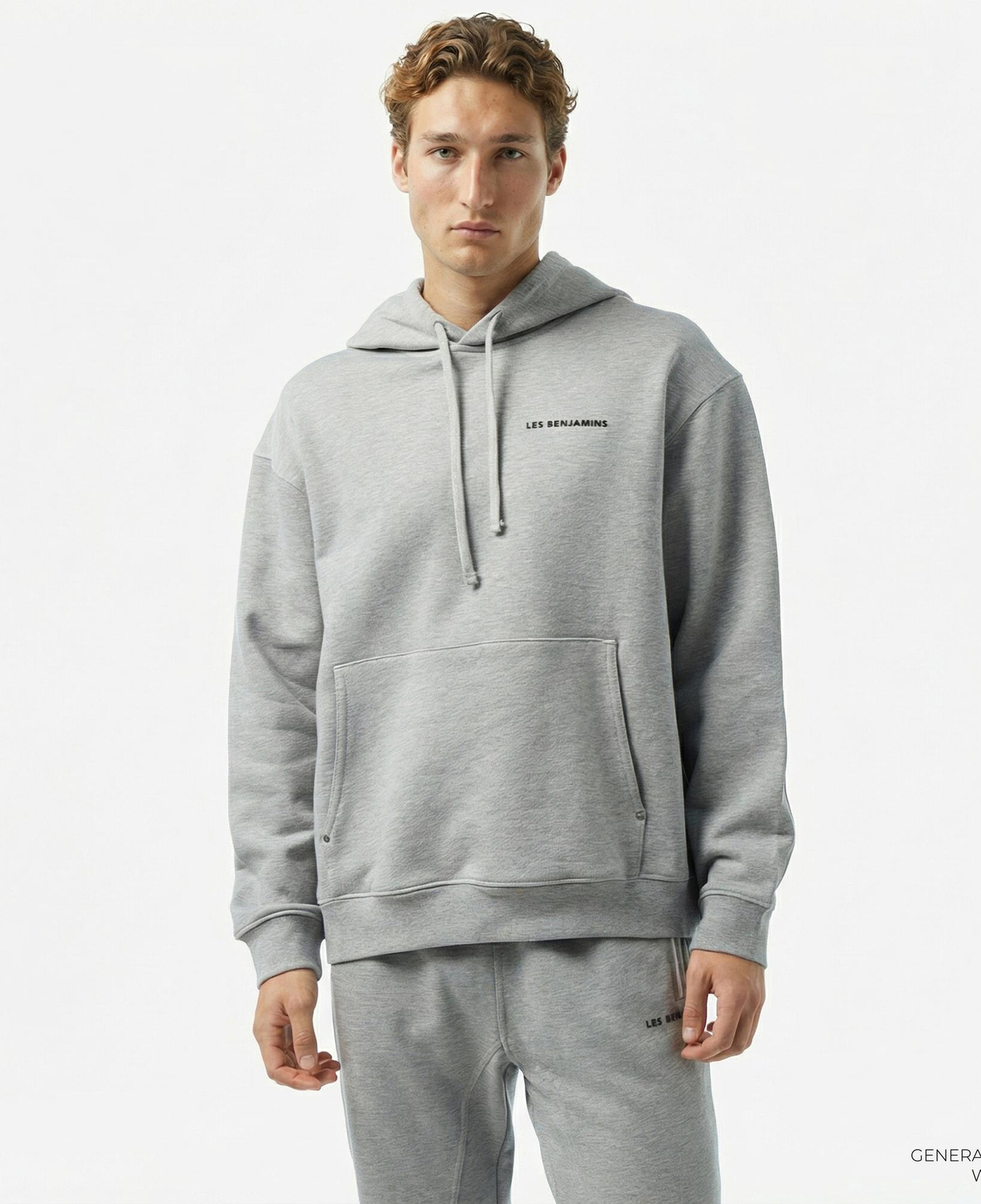 Les Benjamins Erkek Gri Sweatshirt