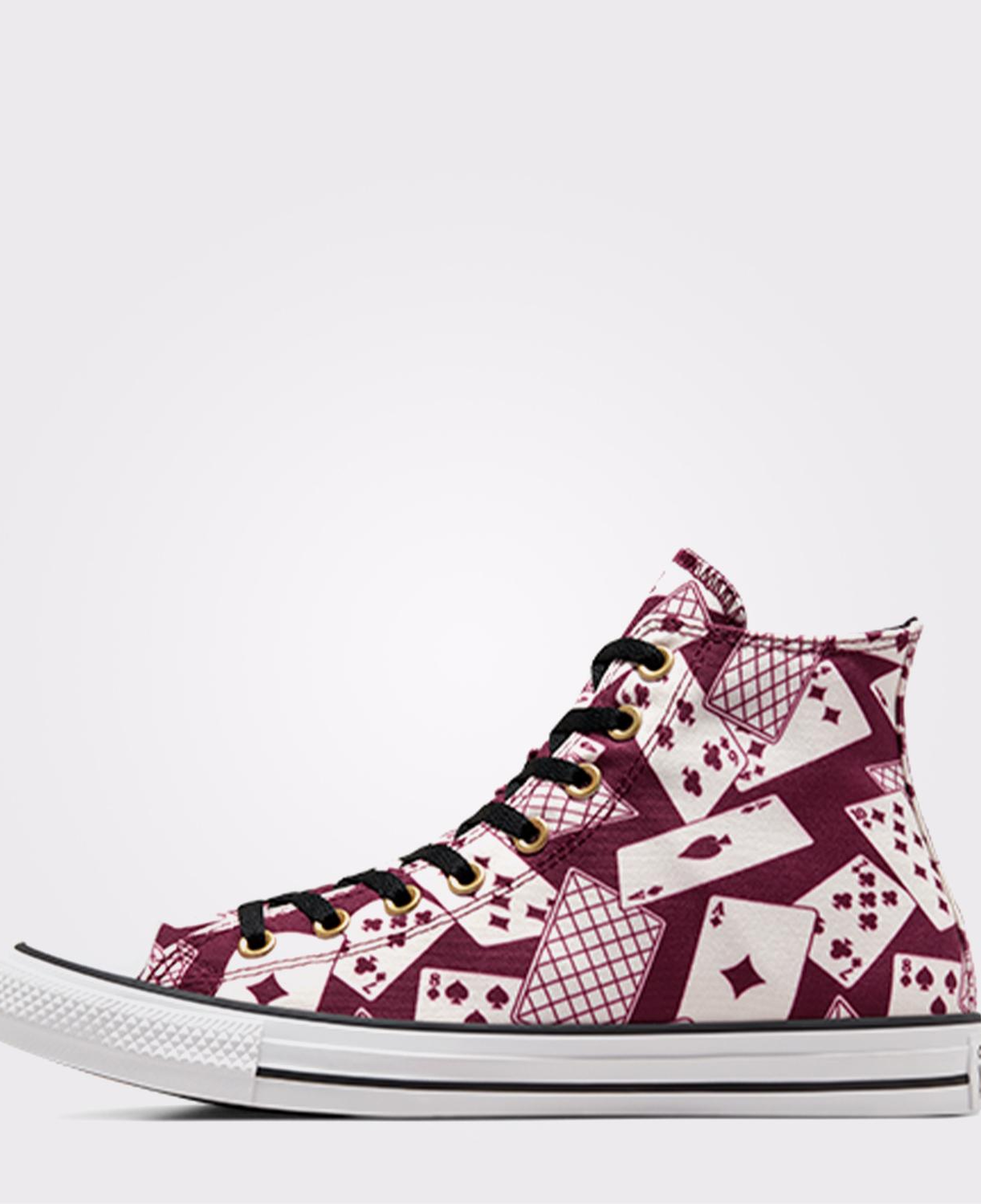Converse Chuck Taylor All Star Cards Unisex Bordo Sneaker