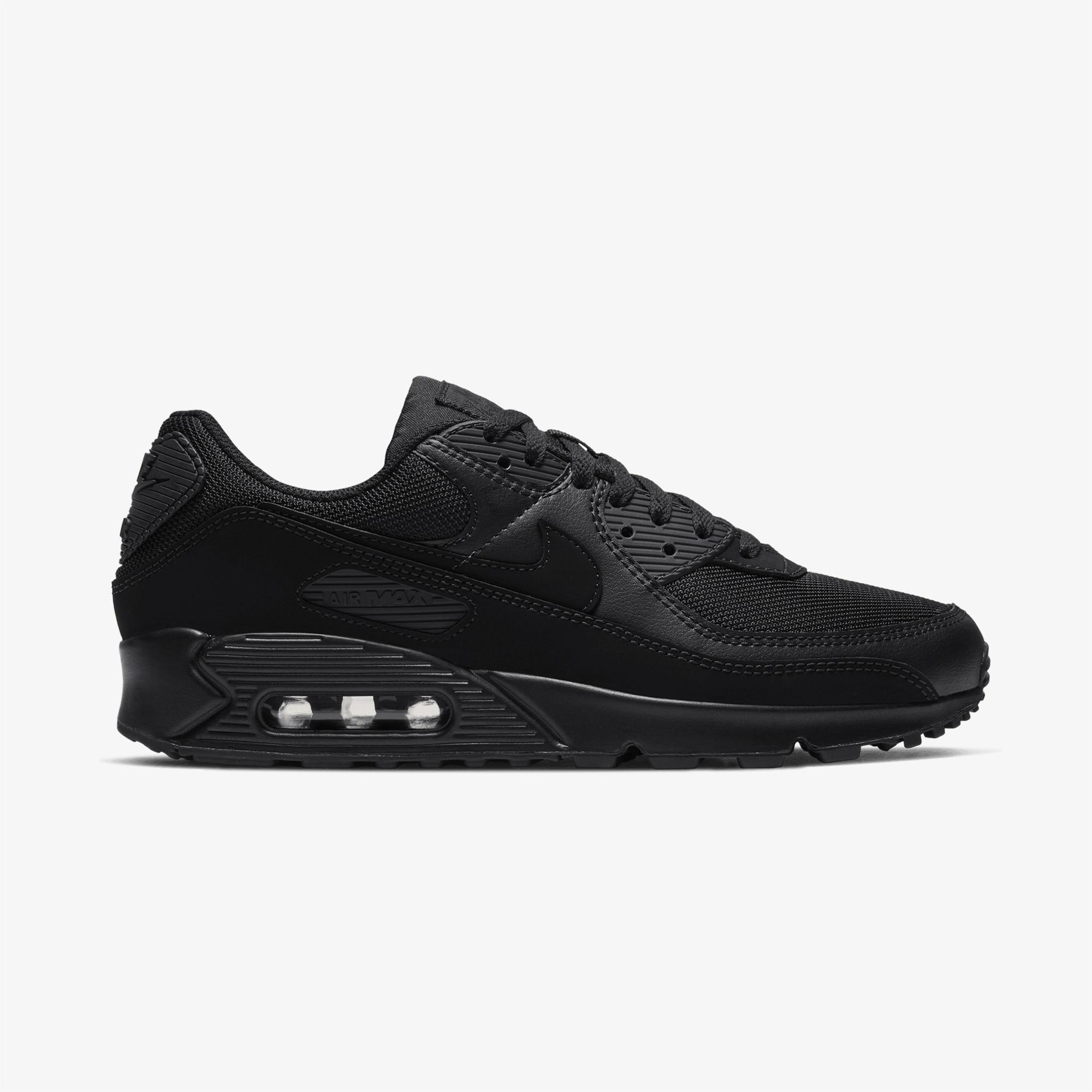 Nike Air Max 90 Unisex Siyah Spor Ayakkabı