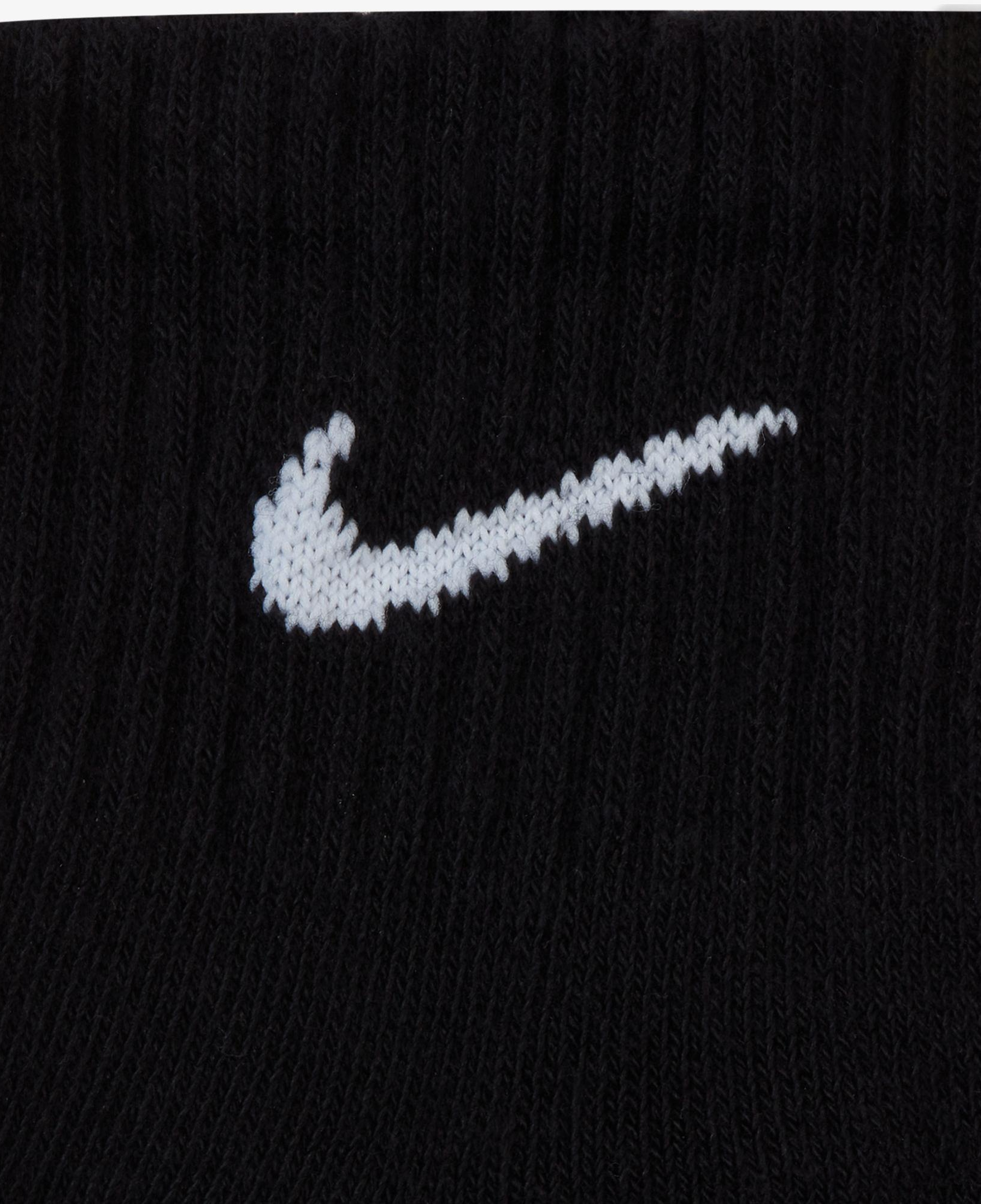 Nike Everyday Cush Ankle 3' lü Unisex Siyah Çorap