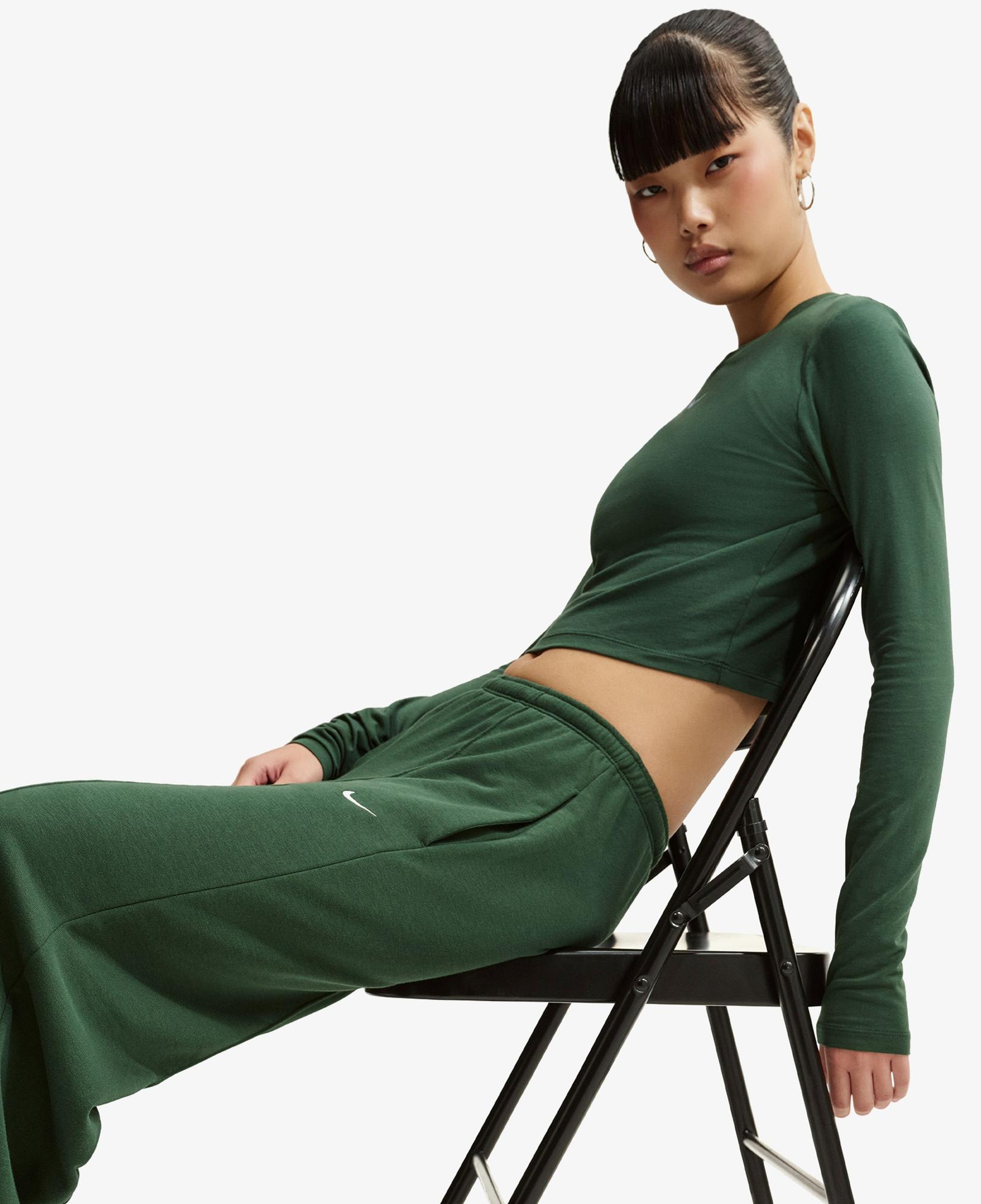 Nike Sportswear Chill Terry Kadın Yeşil Eşofman Altı