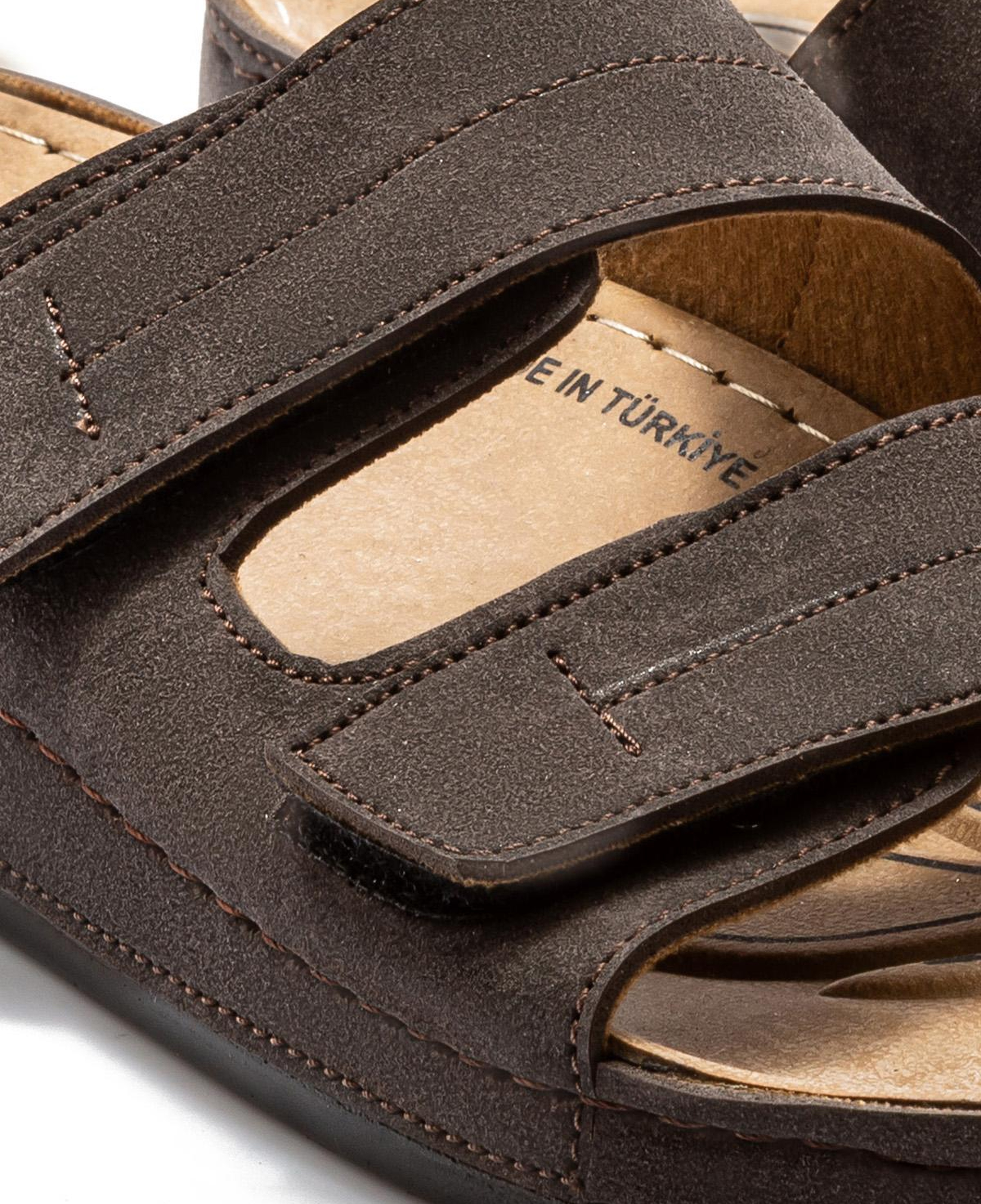 Sara Erkek Terlik Kahverengi 41/45