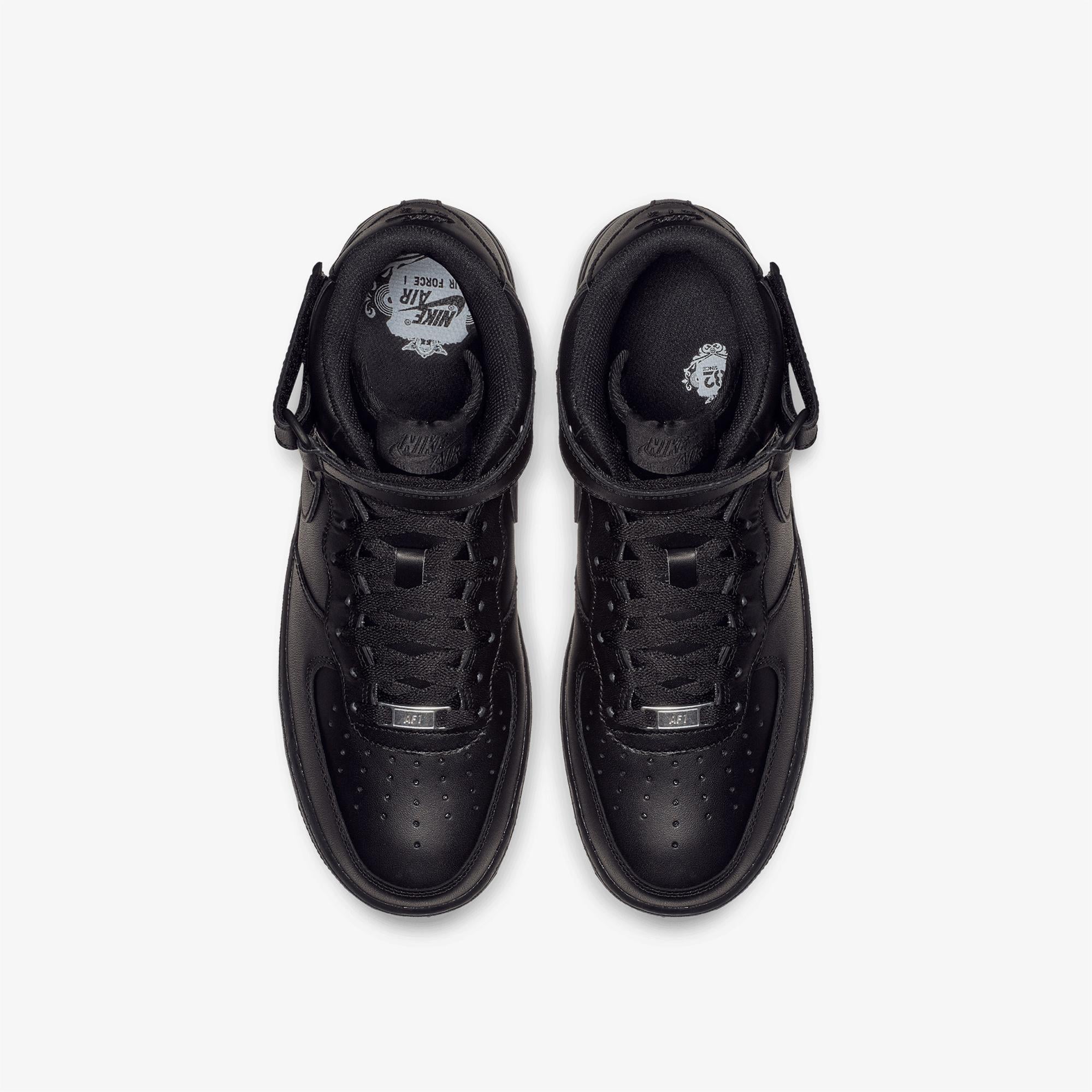 Nike Air Force 1 Mid '07 Erkek Siyah Spor Ayakkabı