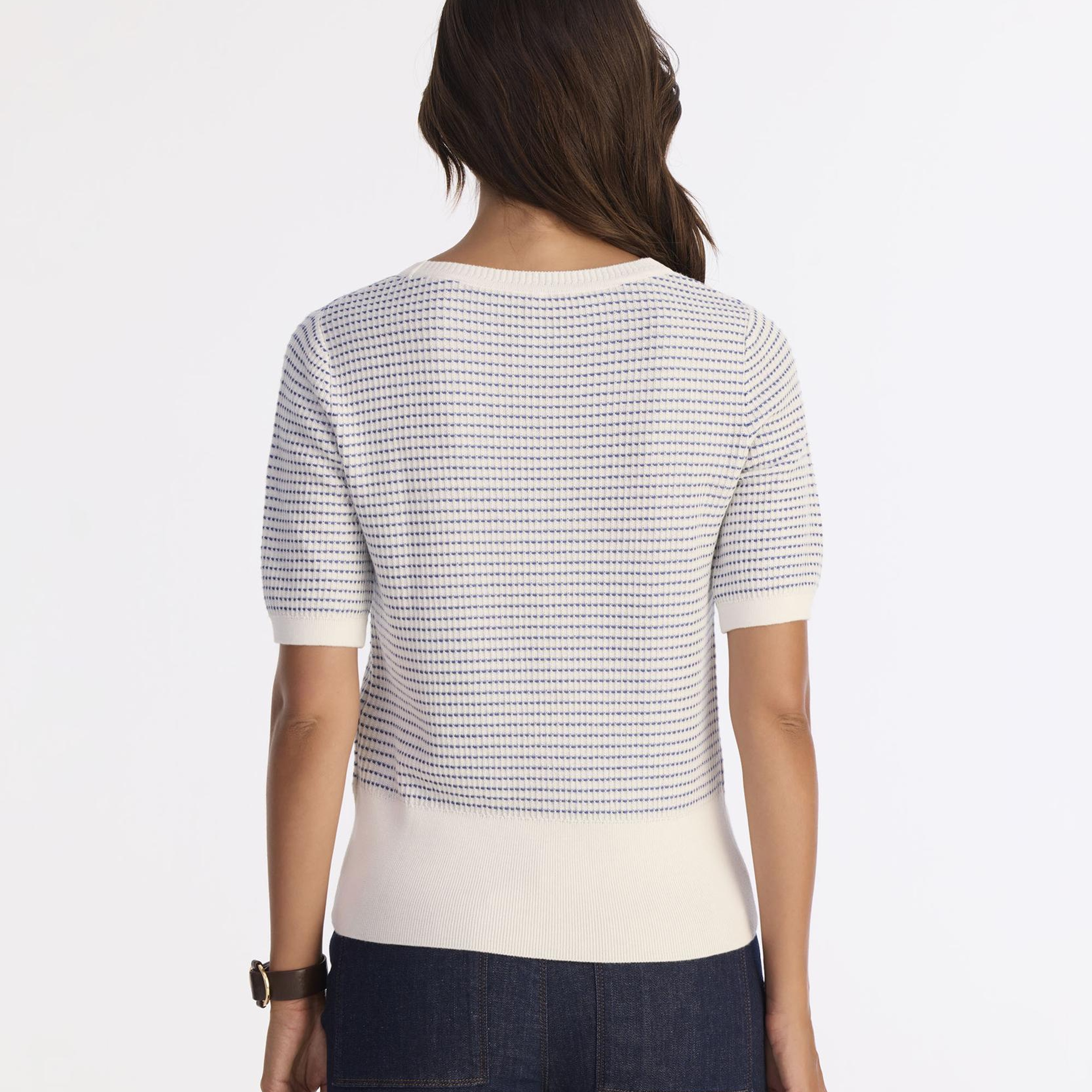 YARGICI Regular Bisiklet Yaka Kısa Kol Kazak