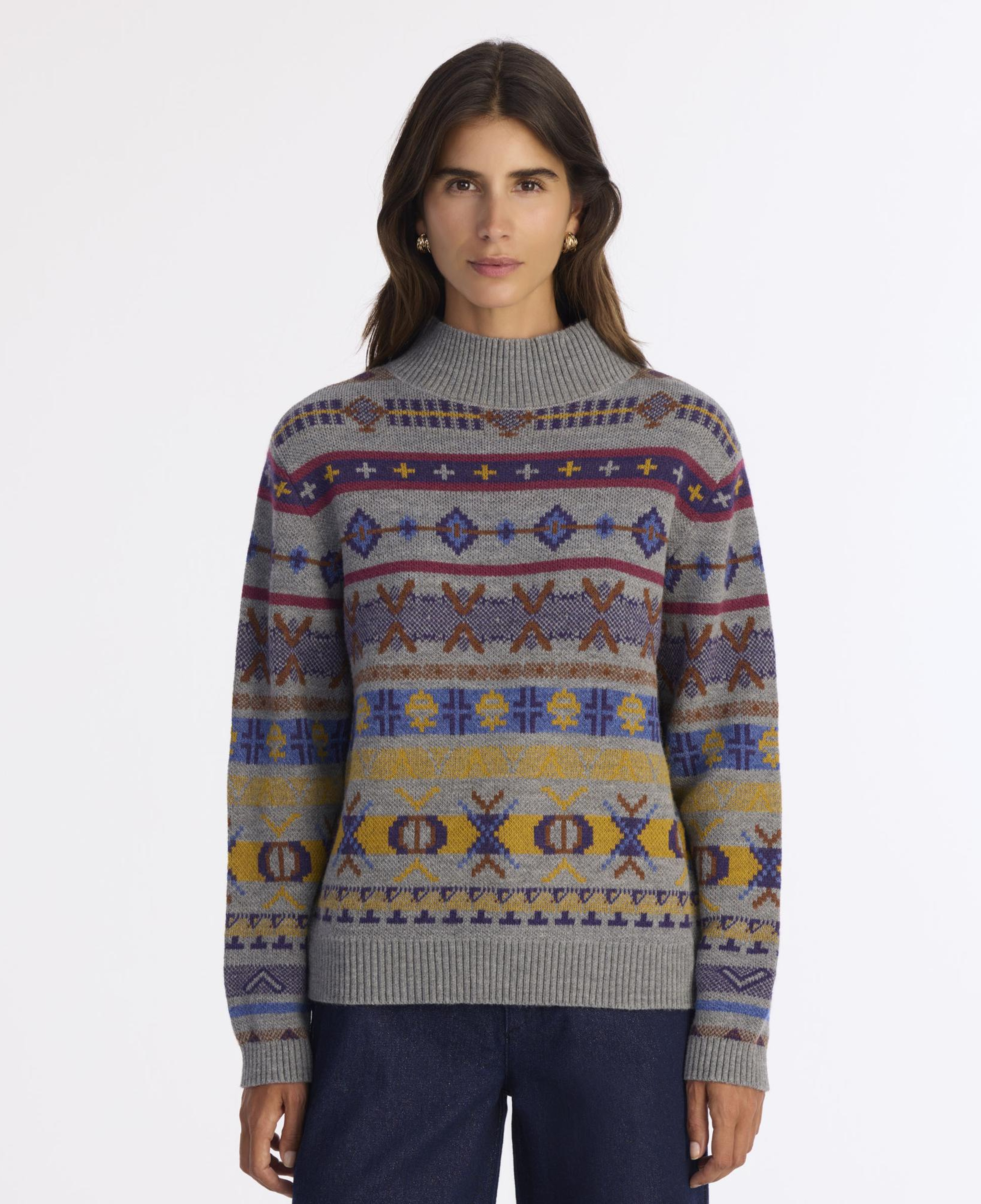 YARGICI Regular Balıkçı Yaka Uzun Kol Kazak