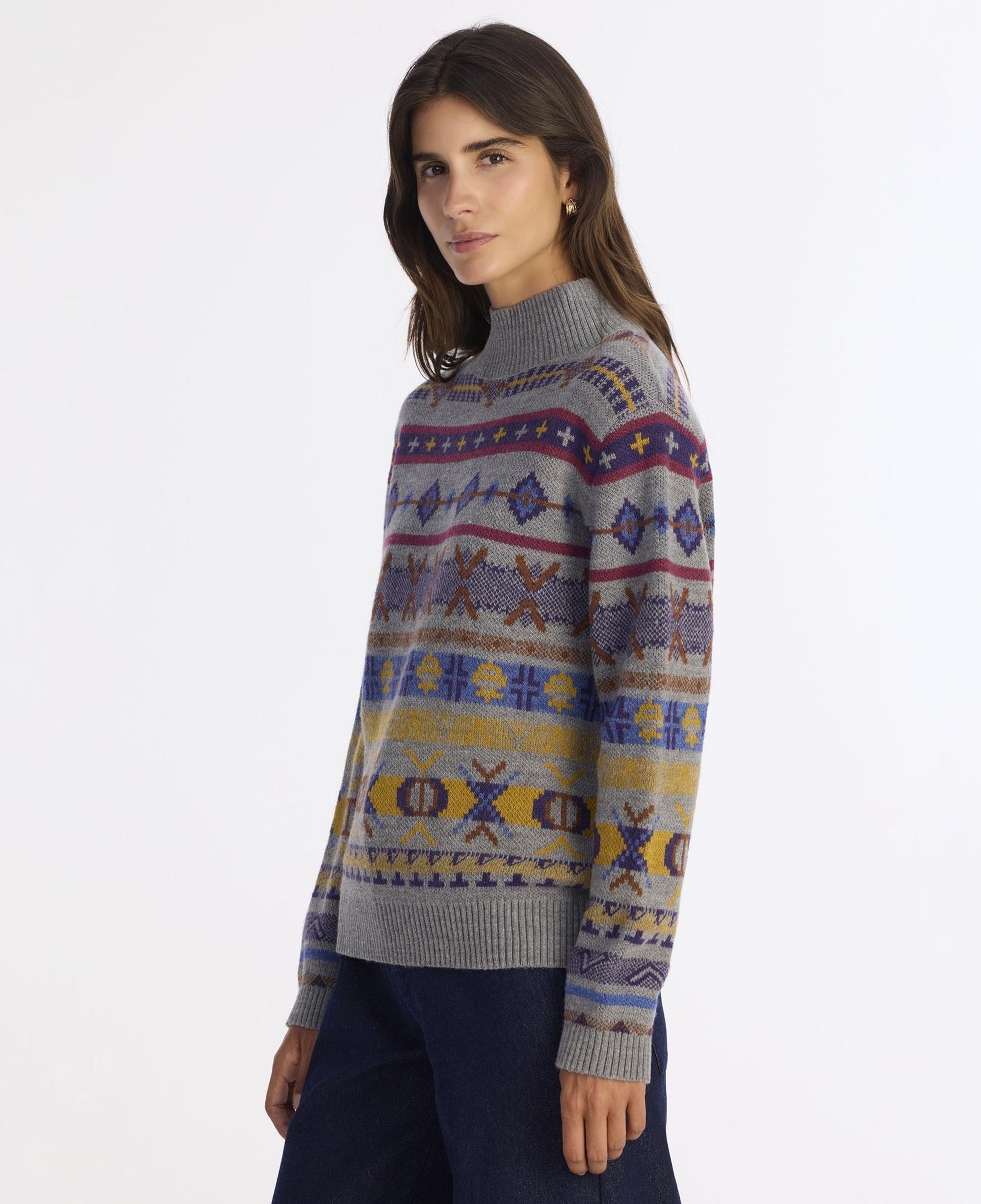 YARGICI Regular Balıkçı Yaka Uzun Kol Kazak