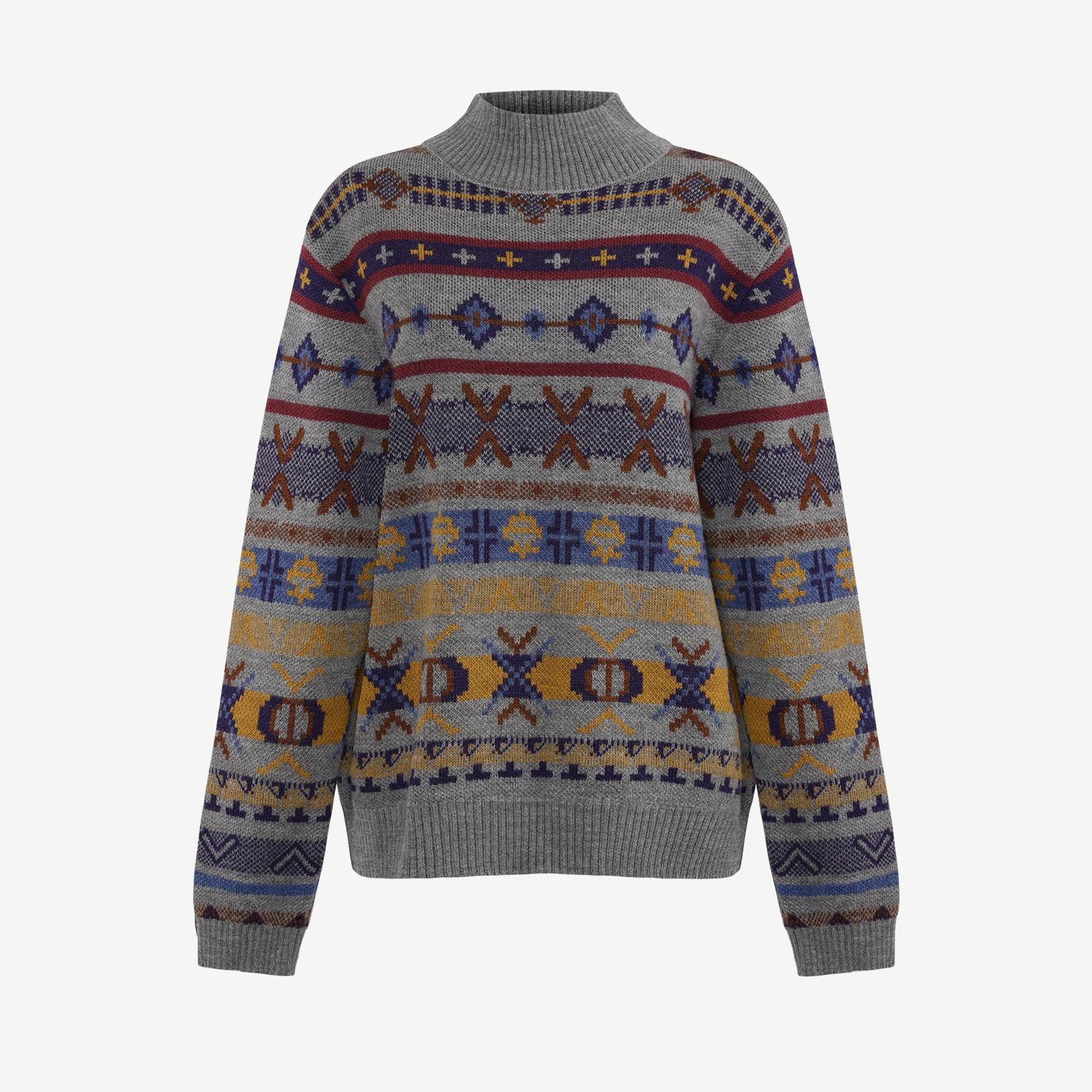 YARGICI Regular Balıkçı Yaka Uzun Kol Kazak