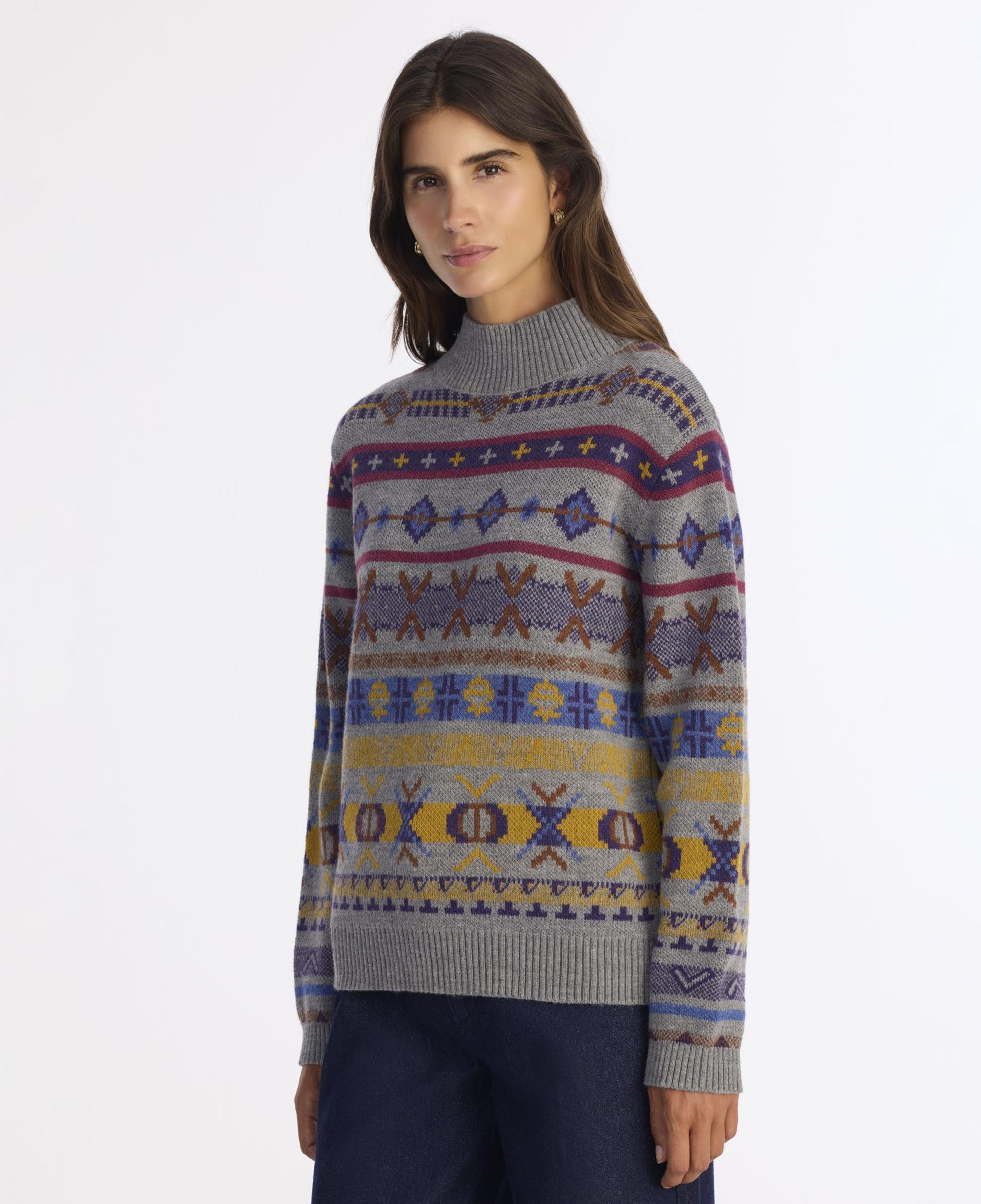 YARGICI Regular Balıkçı Yaka Uzun Kol Kazak