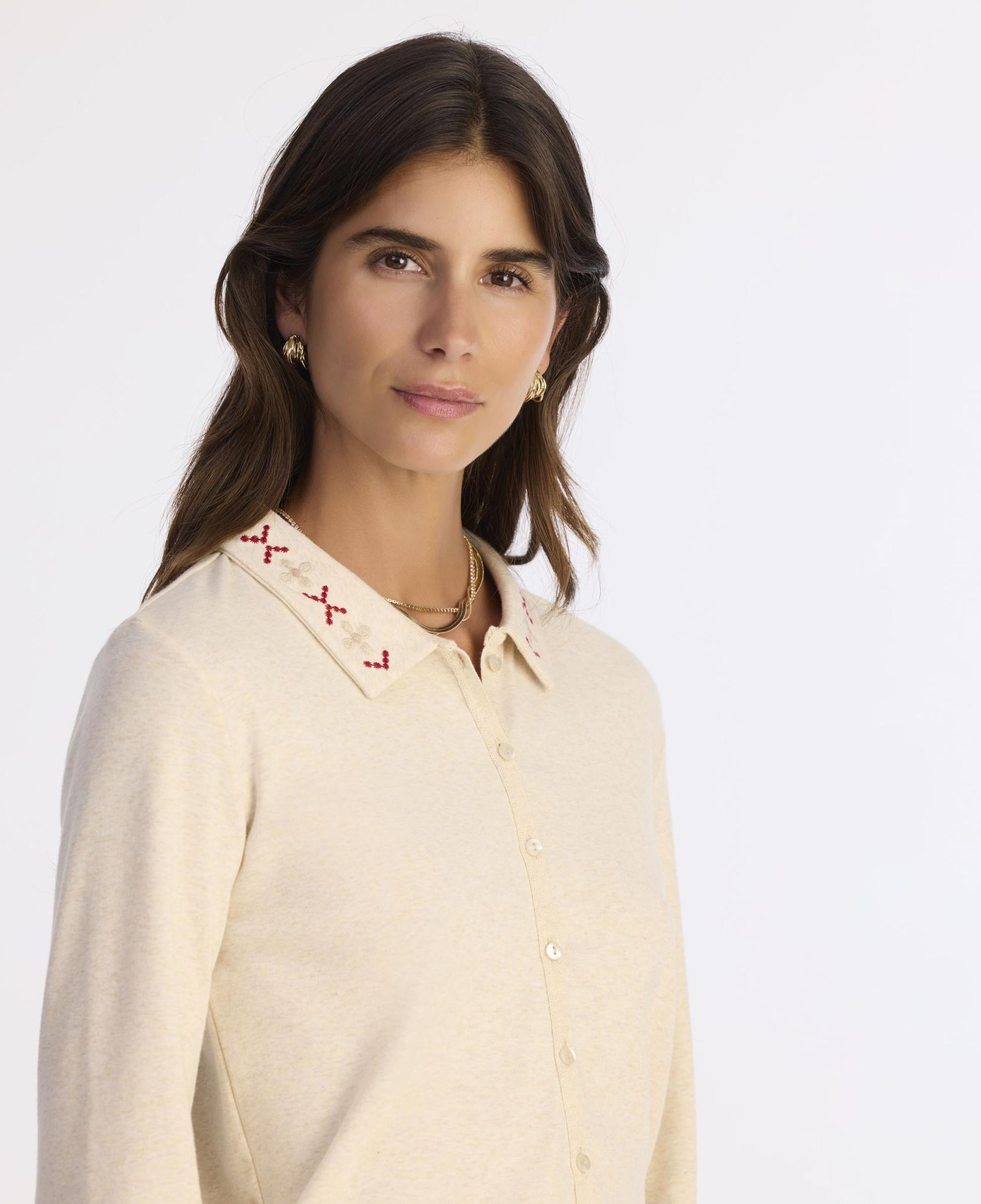 YARGICI Regular Gömlek Yaka Uzun Kol Hırka