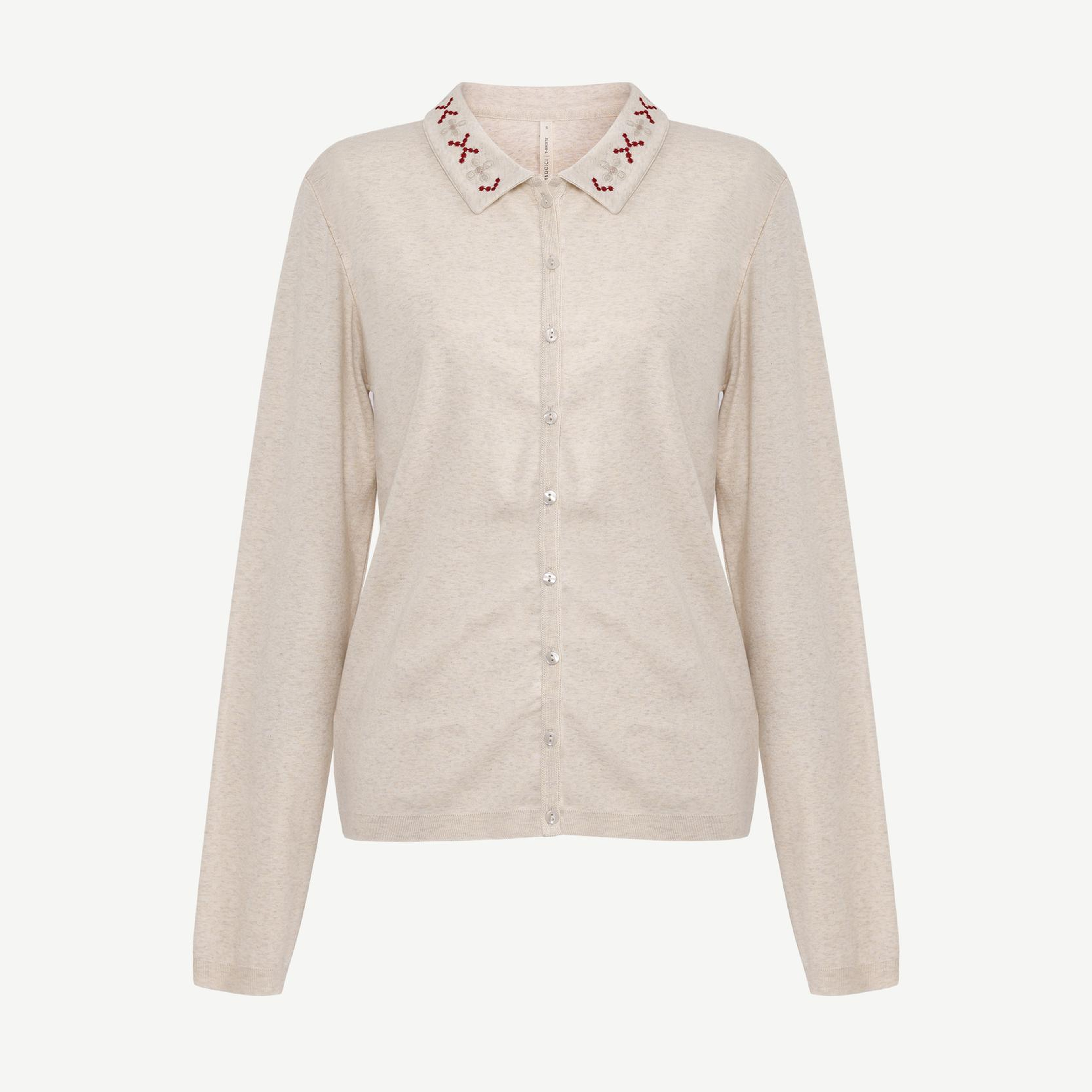 YARGICI Regular Gömlek Yaka Uzun Kol Hırka