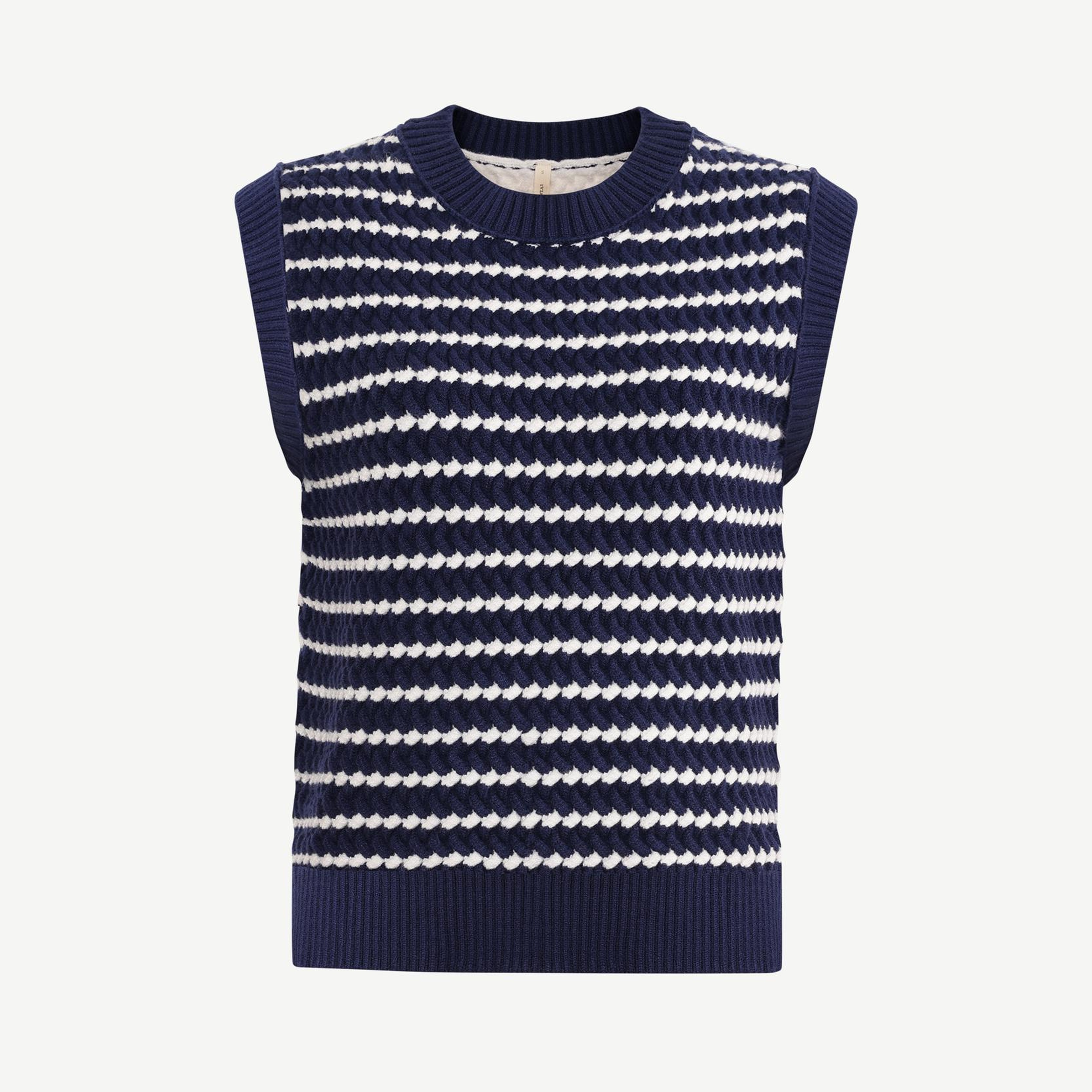 YARGICI Regular Bisiklet Yaka Kolsuz Kazak