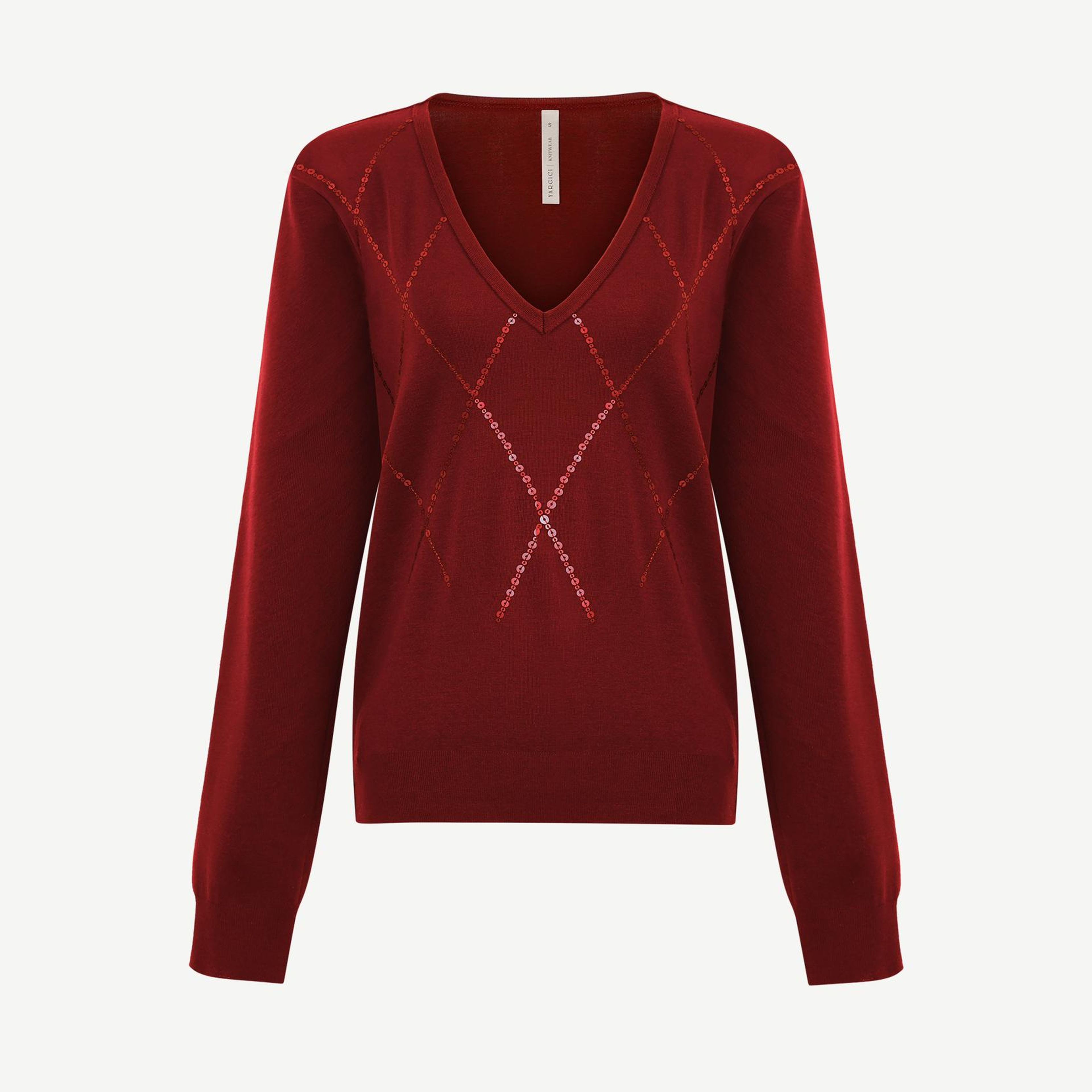 YARGICI Regular V Yaka Uzun Kol Kazak