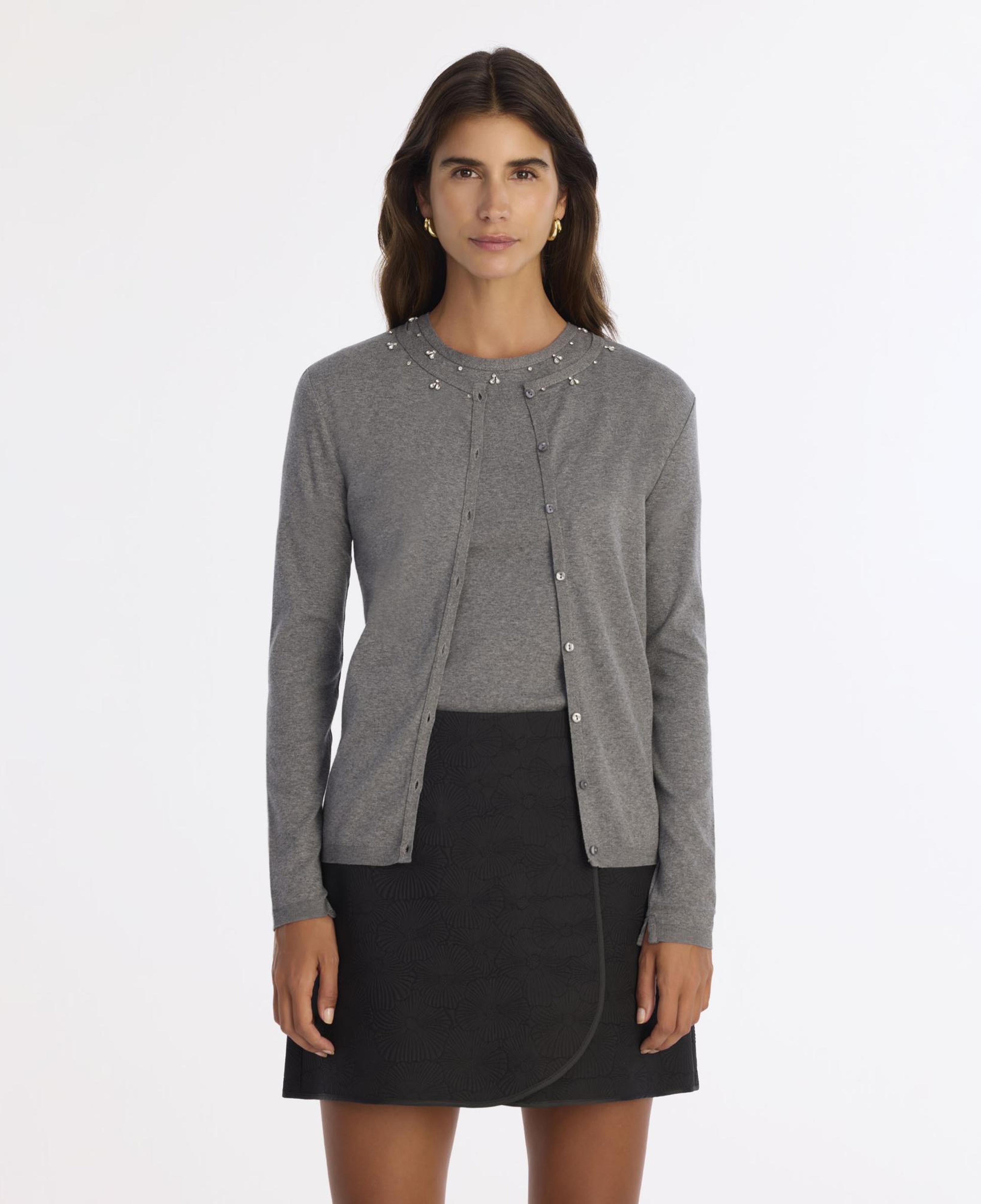 YARGICI Regular Bisiklet Yaka Uzun Kol Hırka