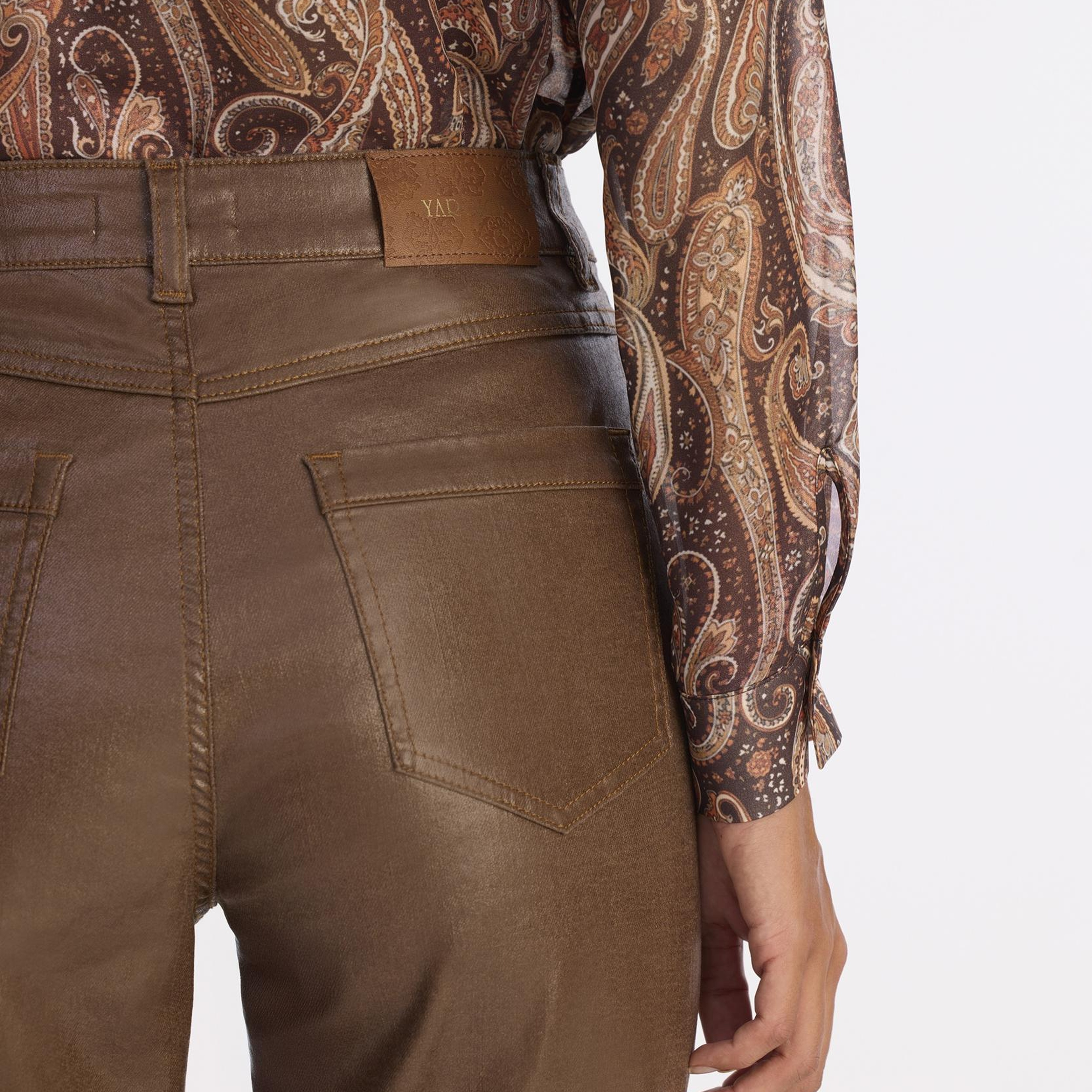 YARGICI Düz Normal Bel Pantolon