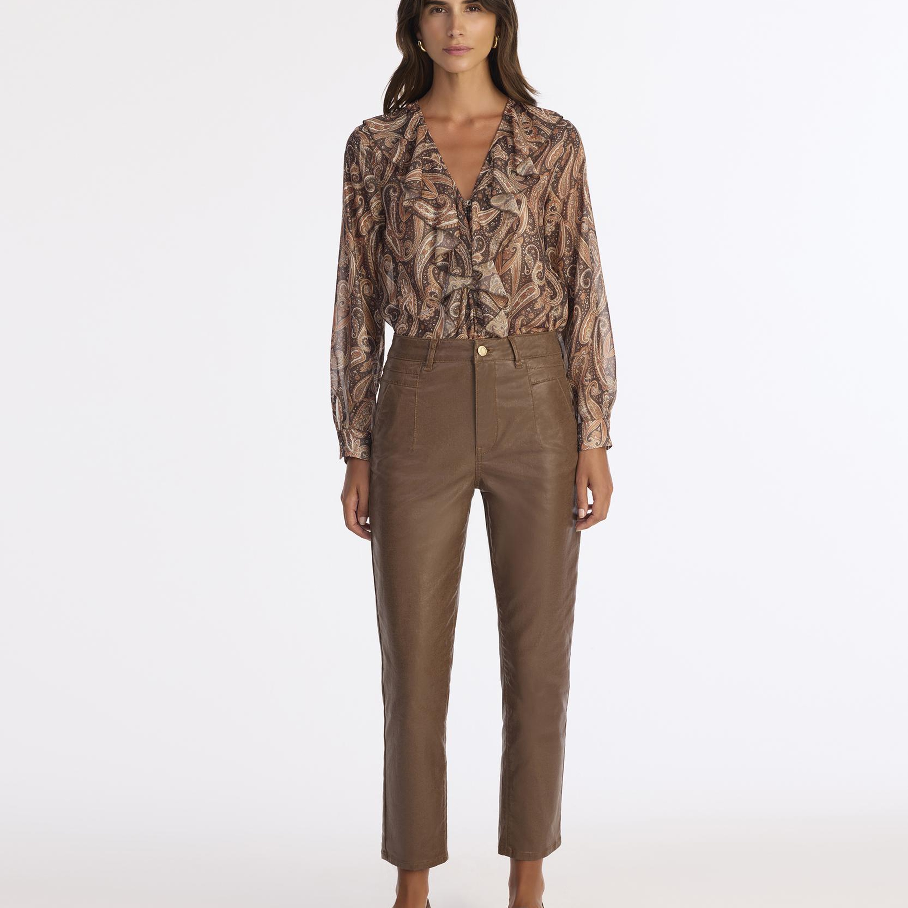 YARGICI Düz Normal Bel Pantolon