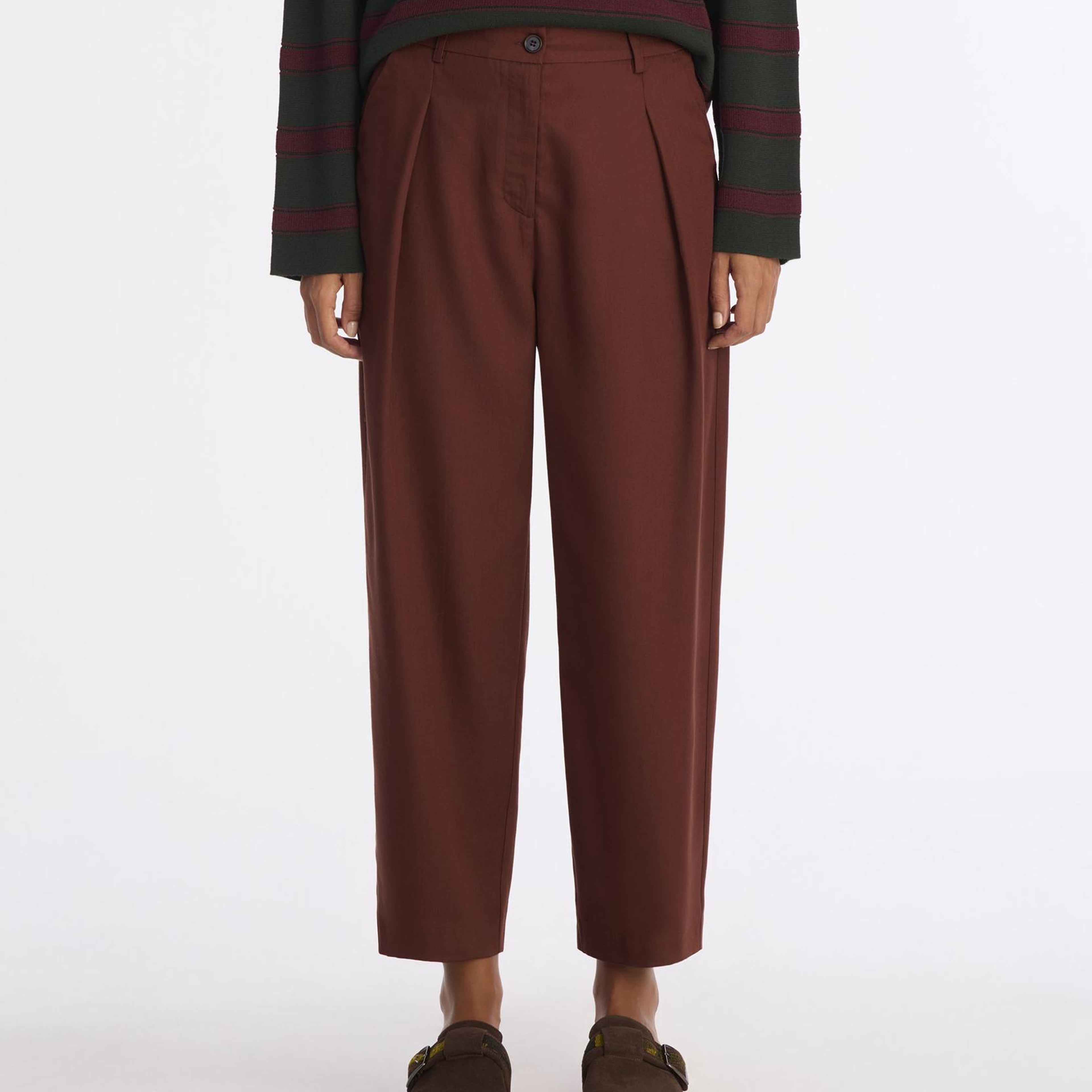 YARGICI Wide Leg Yüksek Bel Pantolon