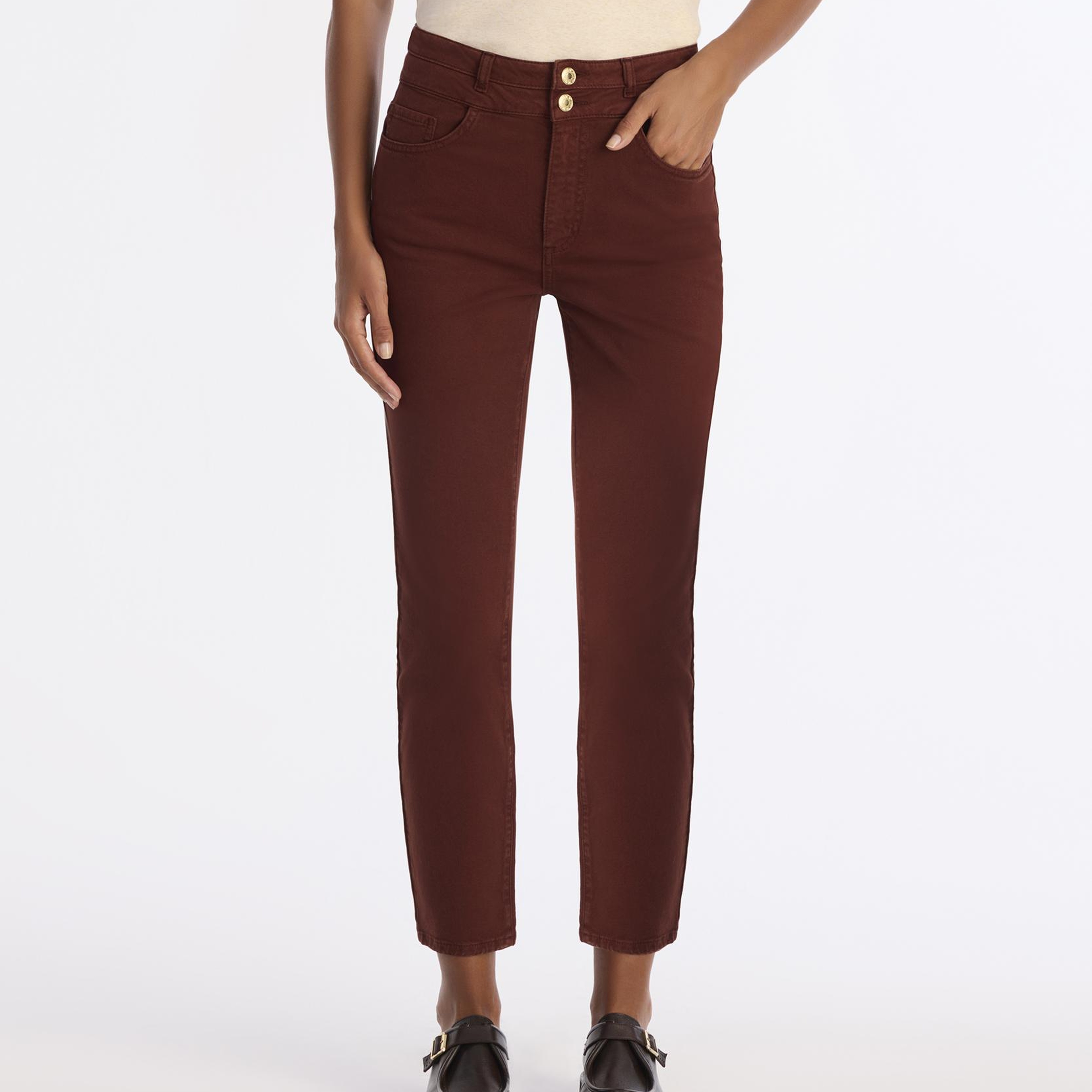 YARGICI Slim Yüksek Bel Pantolon