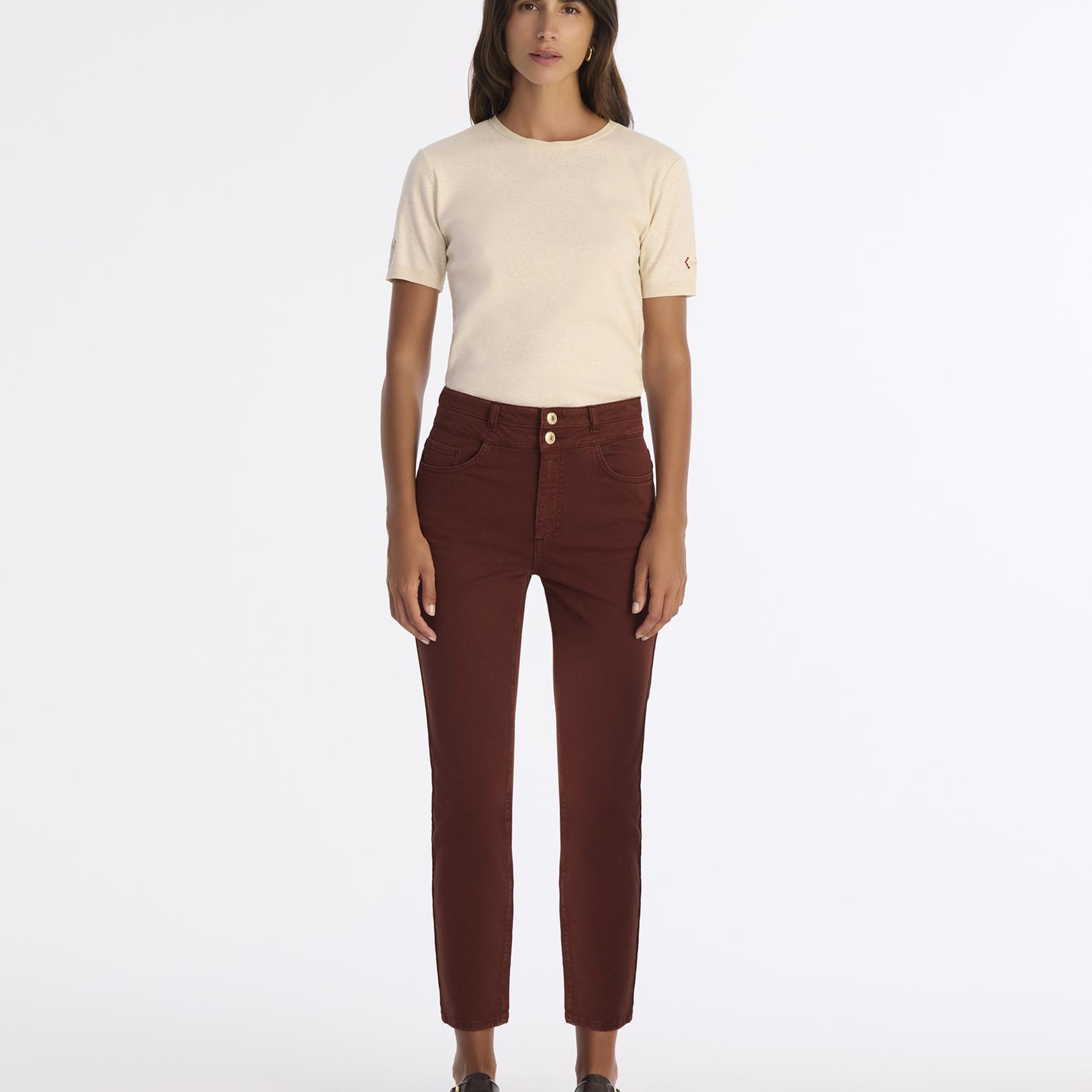 YARGICI Slim Yüksek Bel Pantolon