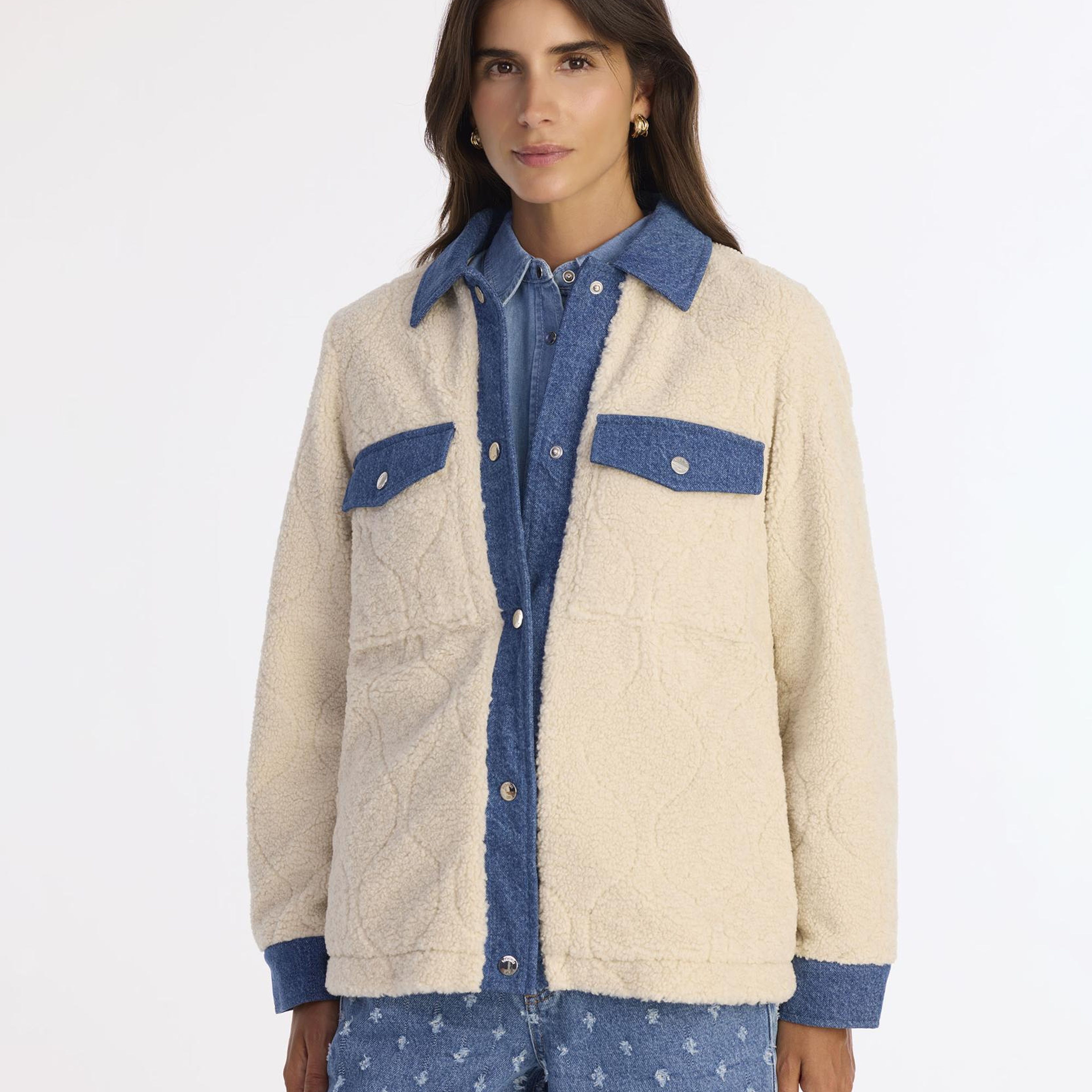 YARGICI Regular Gömlek Yaka Uzun Kol Mont