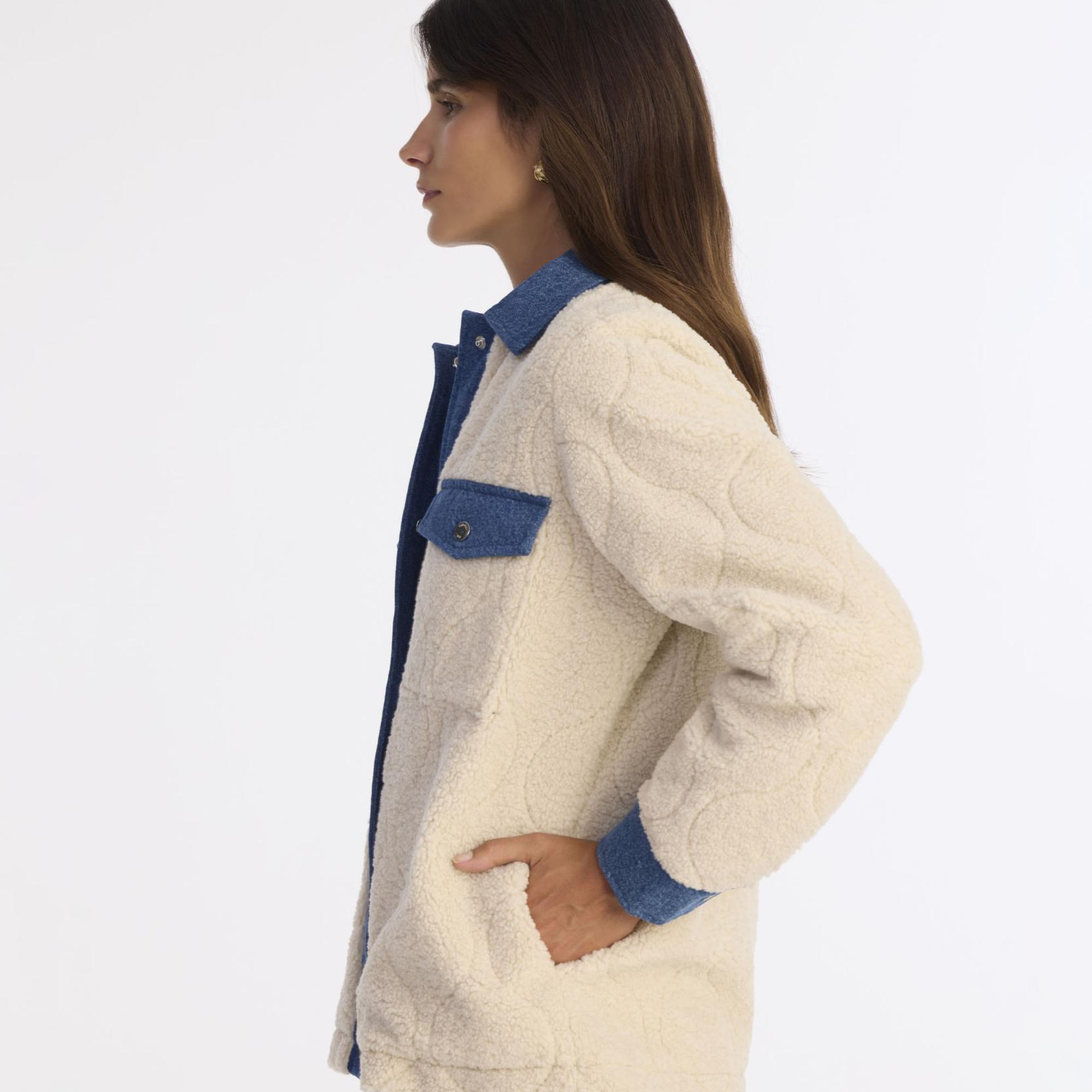 YARGICI Regular Gömlek Yaka Uzun Kol Mont