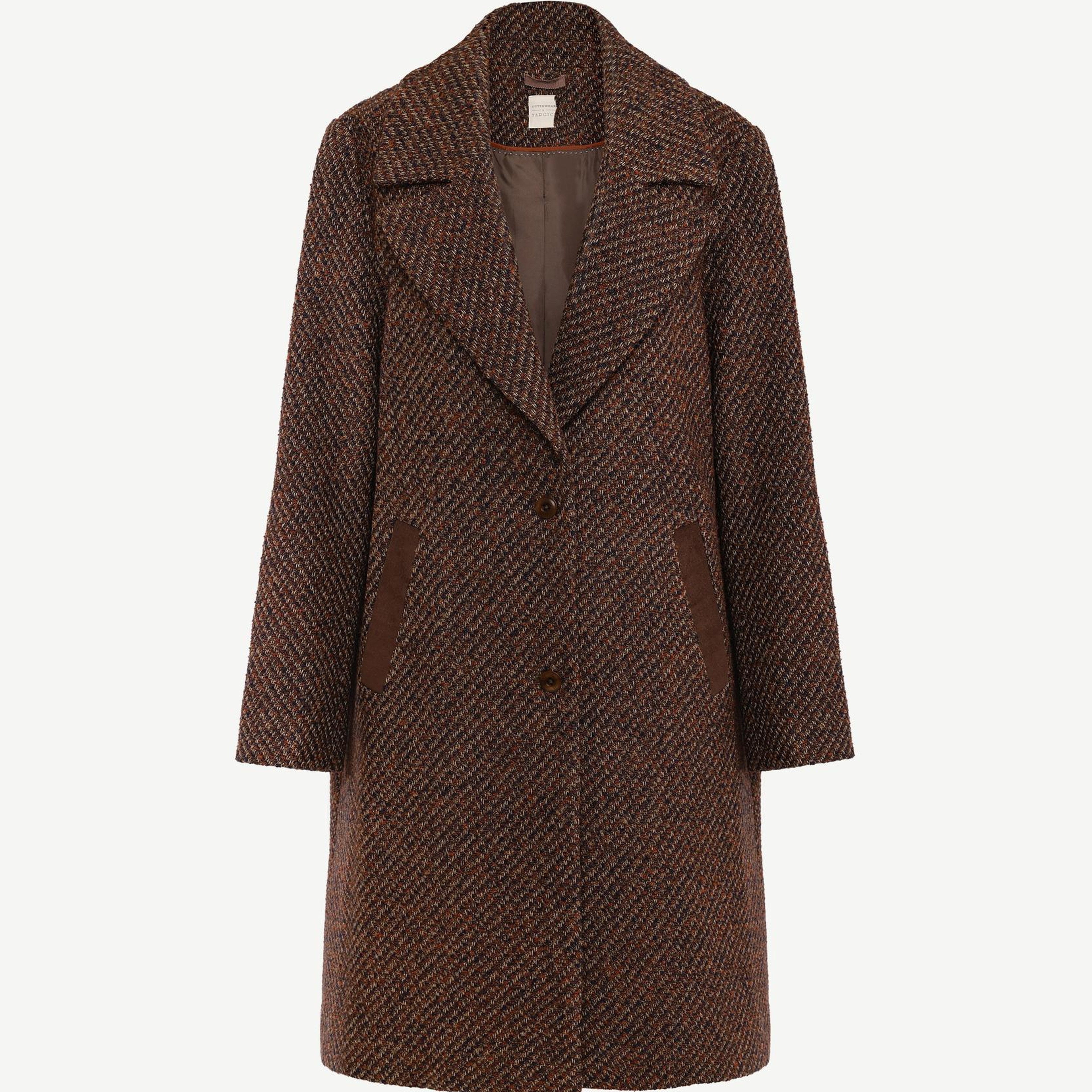 YARGICI Regular Ceket Yaka Uzun Kol Palto