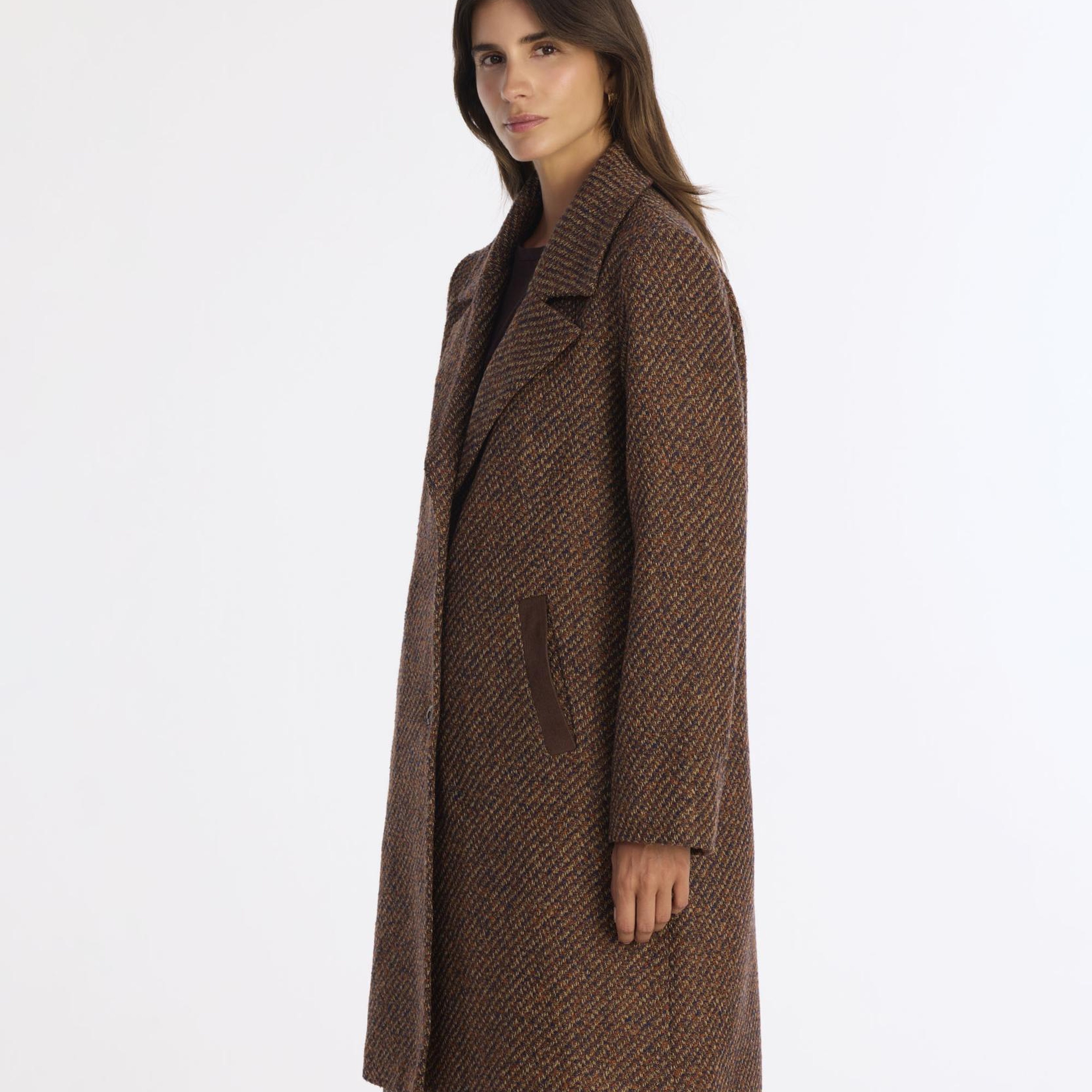 YARGICI Regular Ceket Yaka Uzun Kol Palto