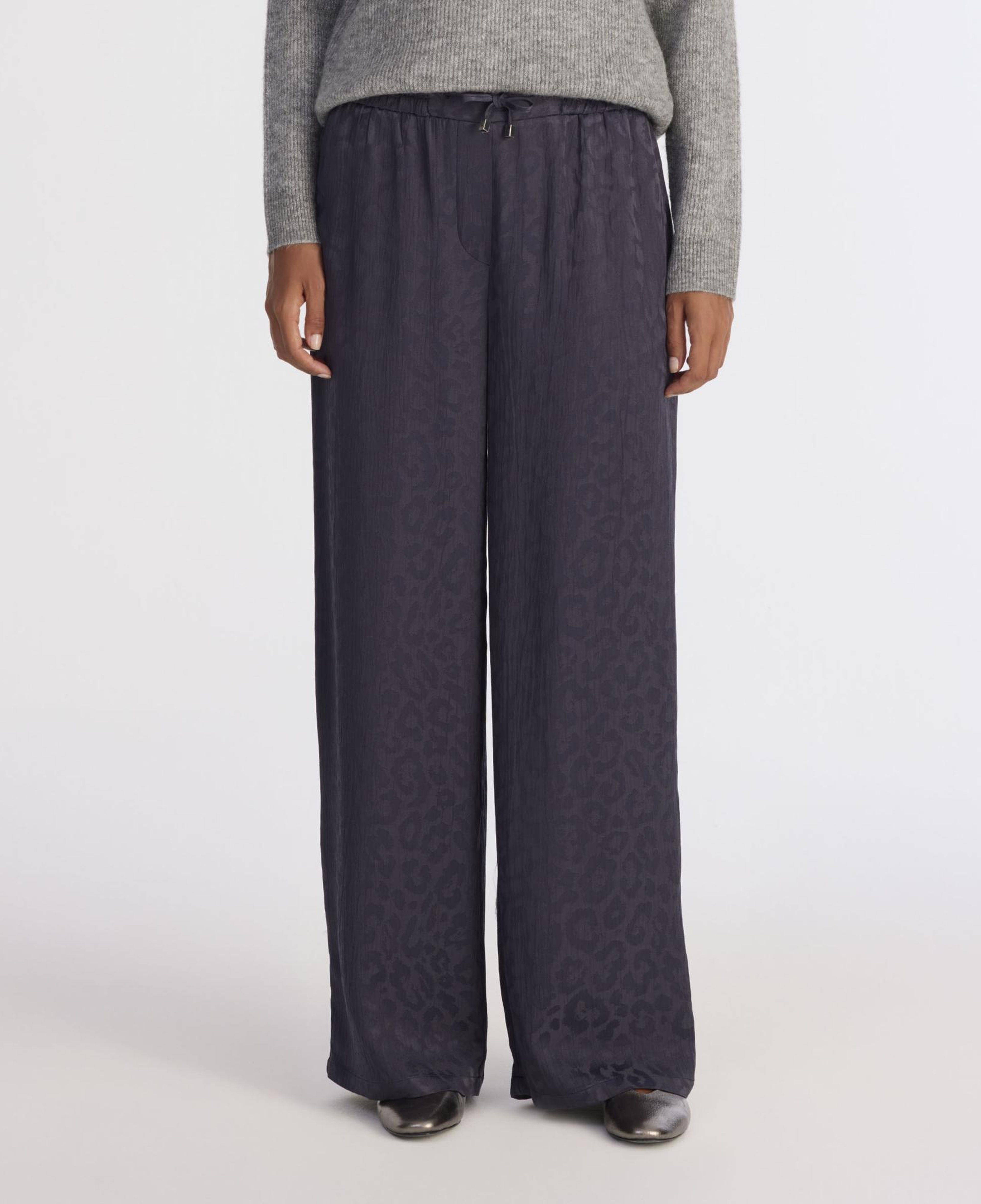 YARGICI Geniş Yüksek Bel Pantolon