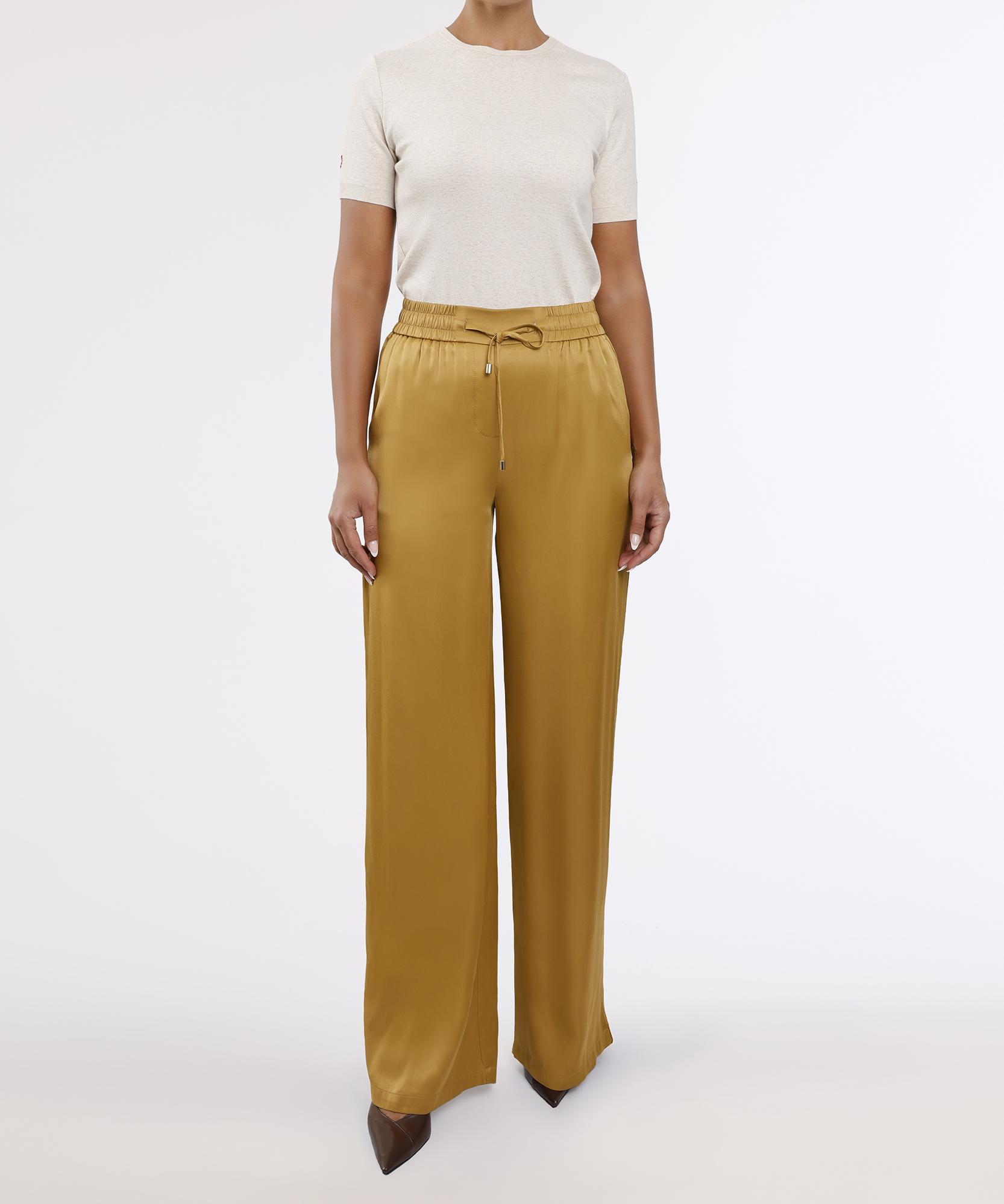 YARGICI Geniş Yüksek Bel Pantolon