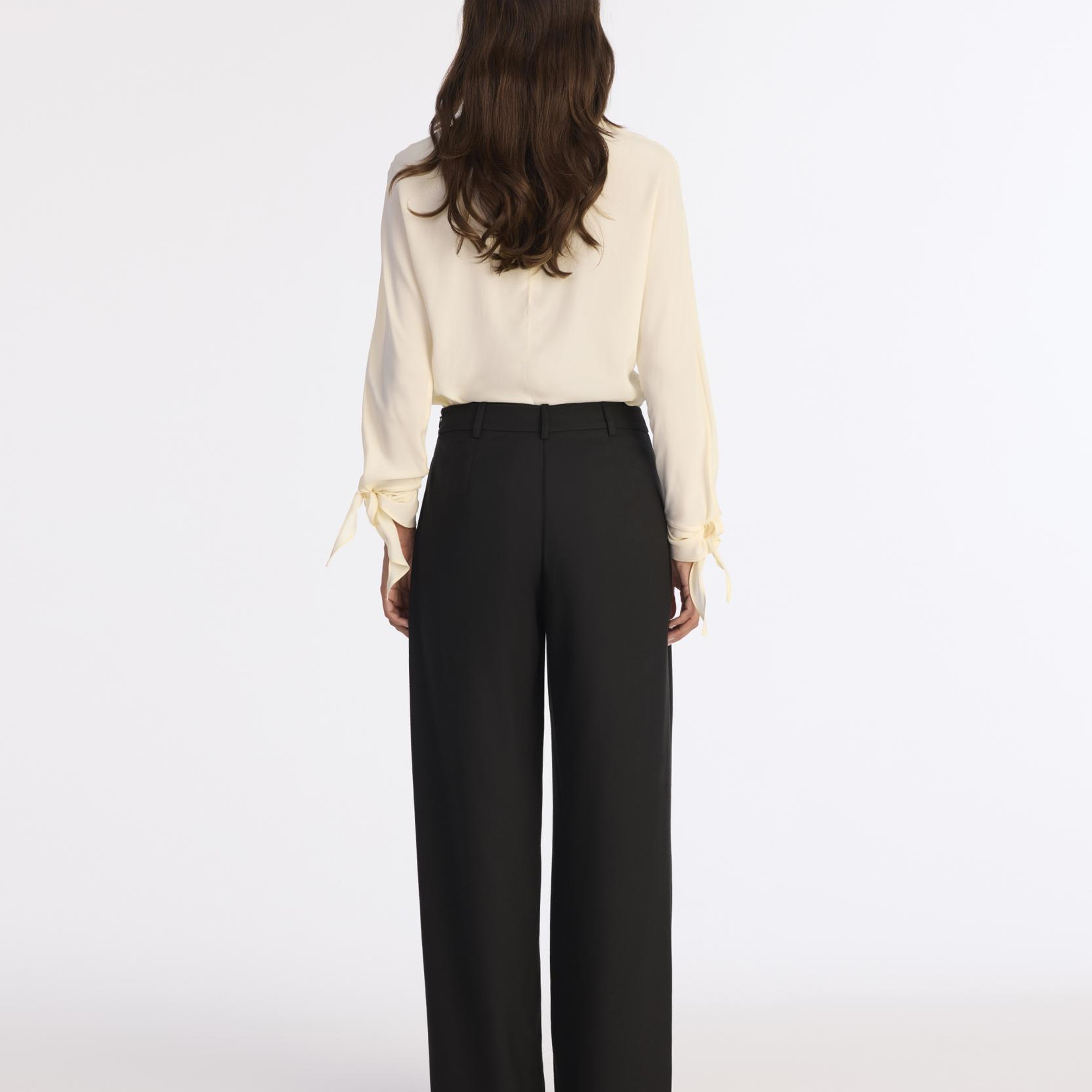 YARGICI Geniş Yüksek Bel Pantolon