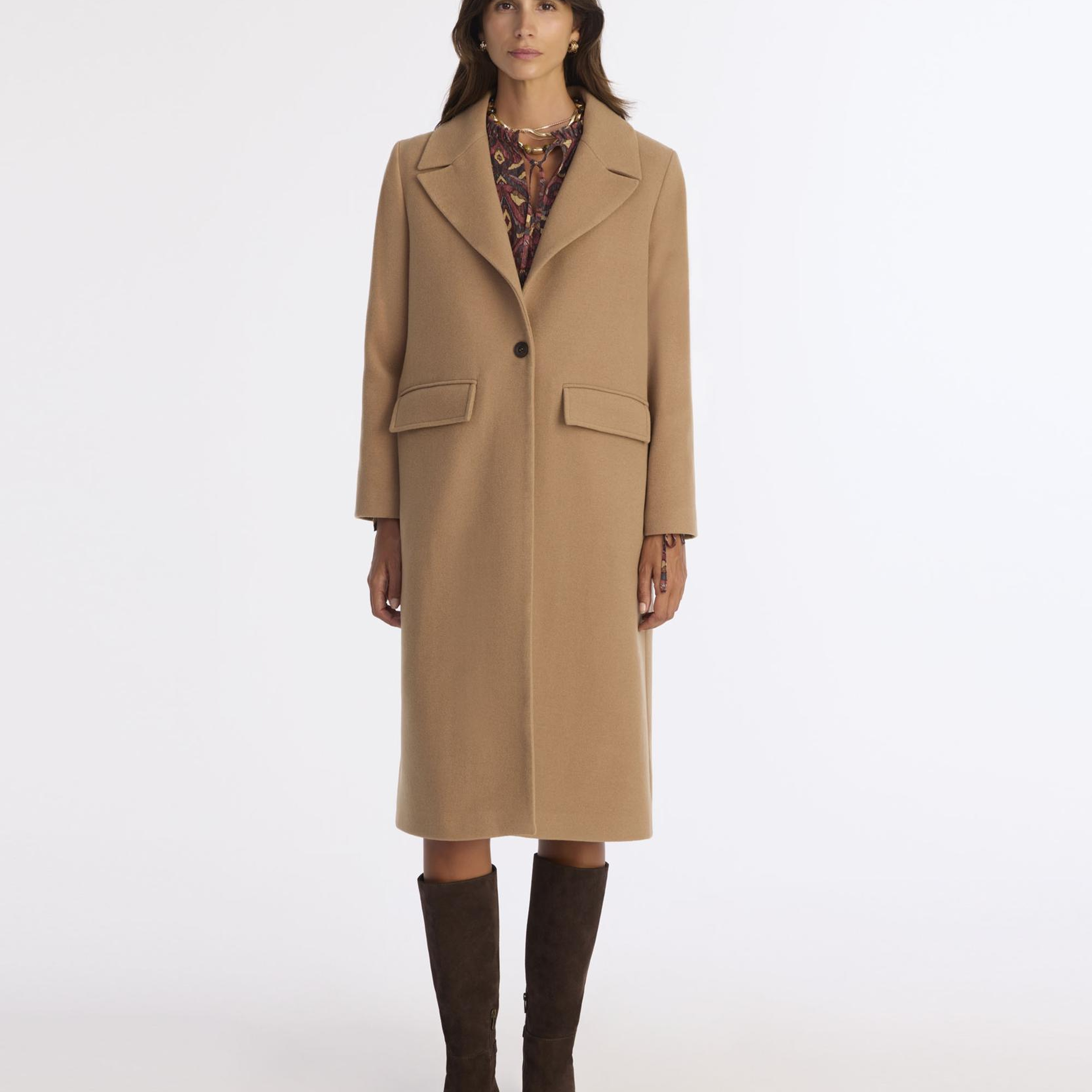 YARGICI Regular Ceket Yaka Uzun Kol Palto