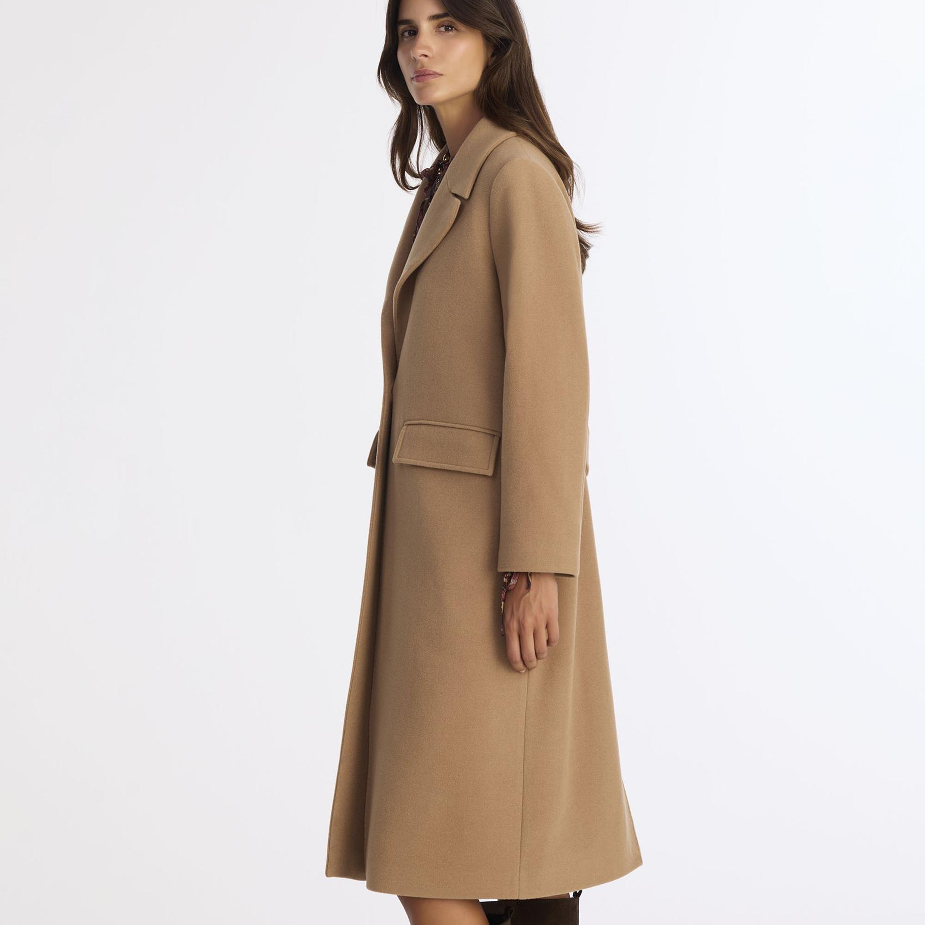 YARGICI Regular Ceket Yaka Uzun Kol Palto