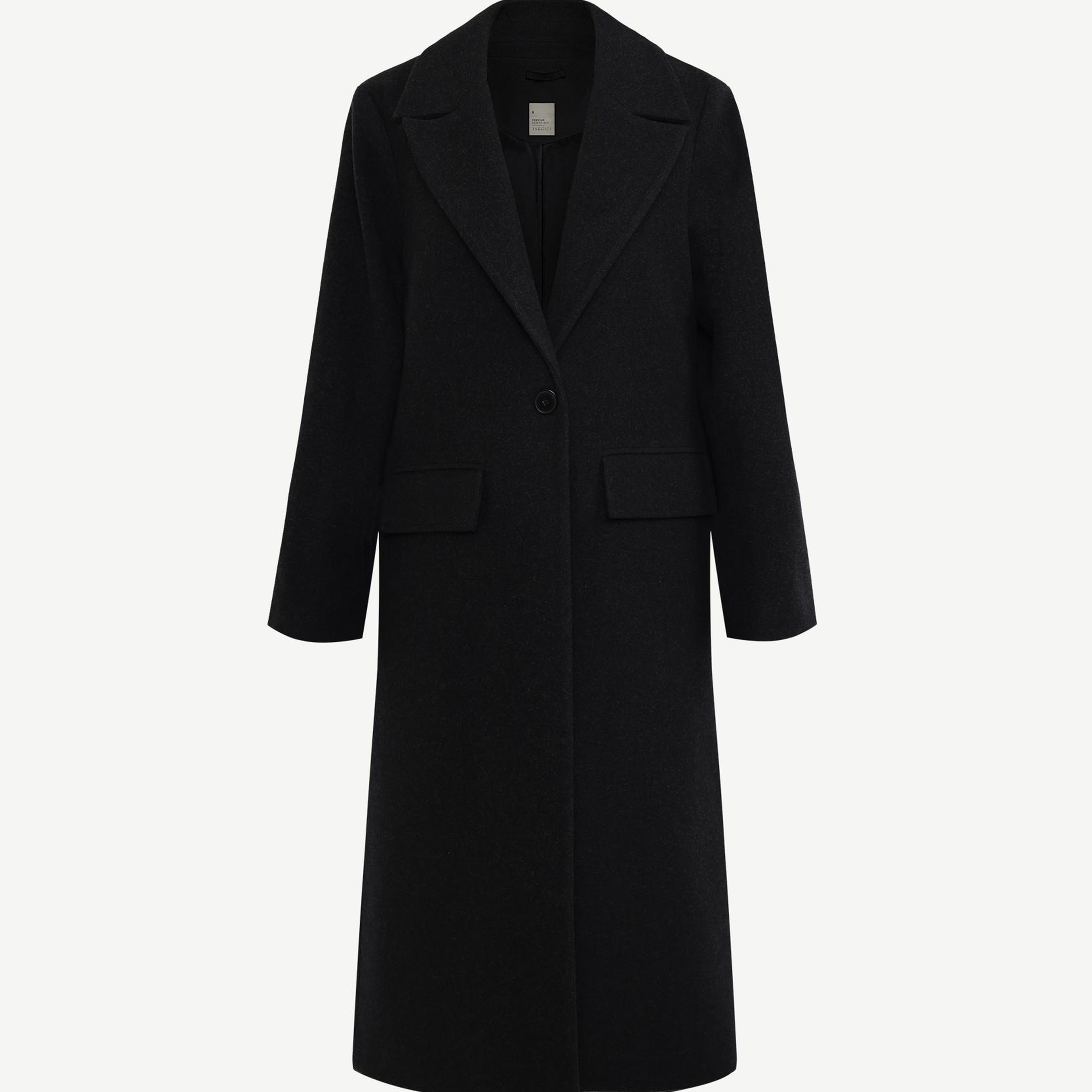 YARGICI Regular Ceket Yaka Uzun Kol Palto