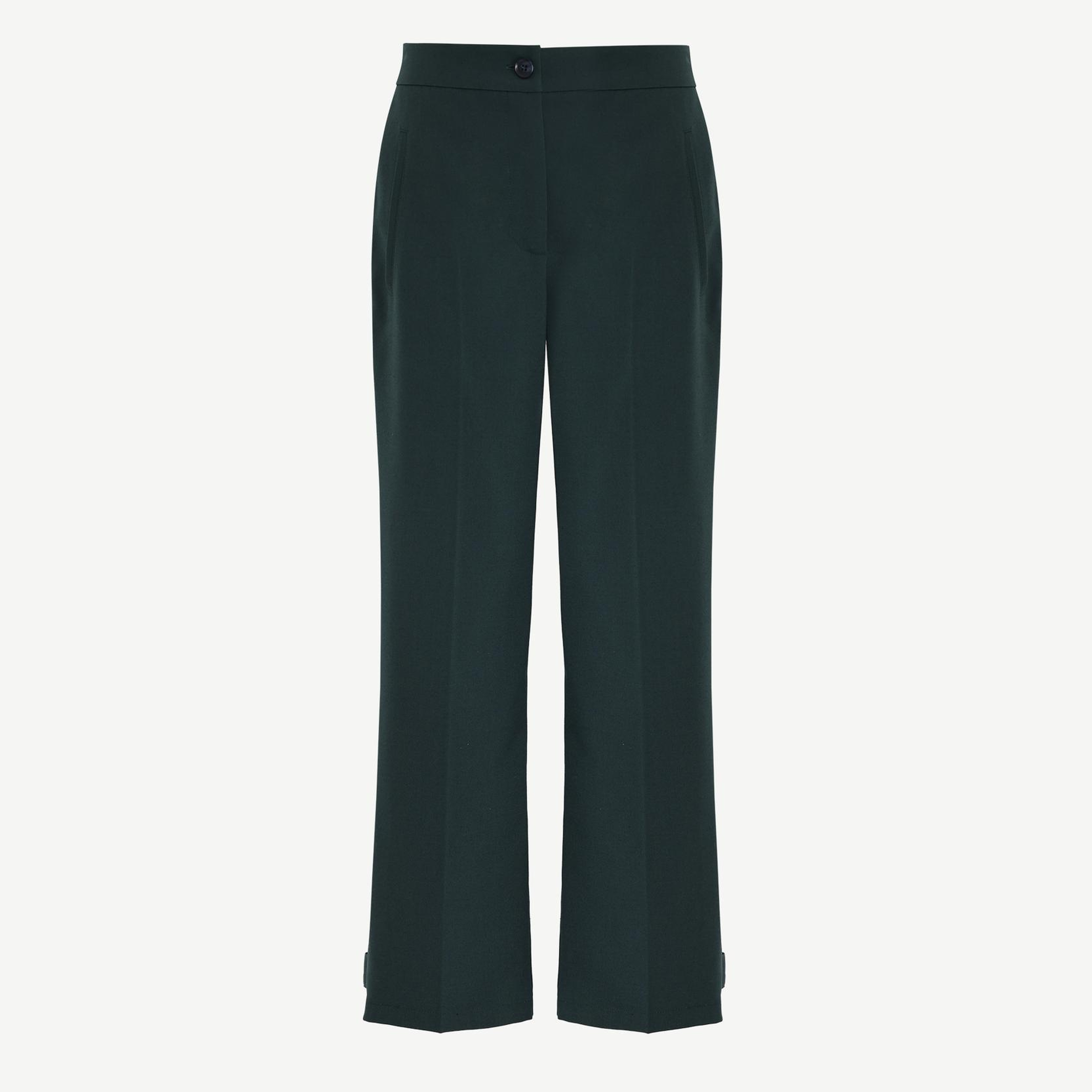 YARGICI Düz Yüksek Bel Pantolon