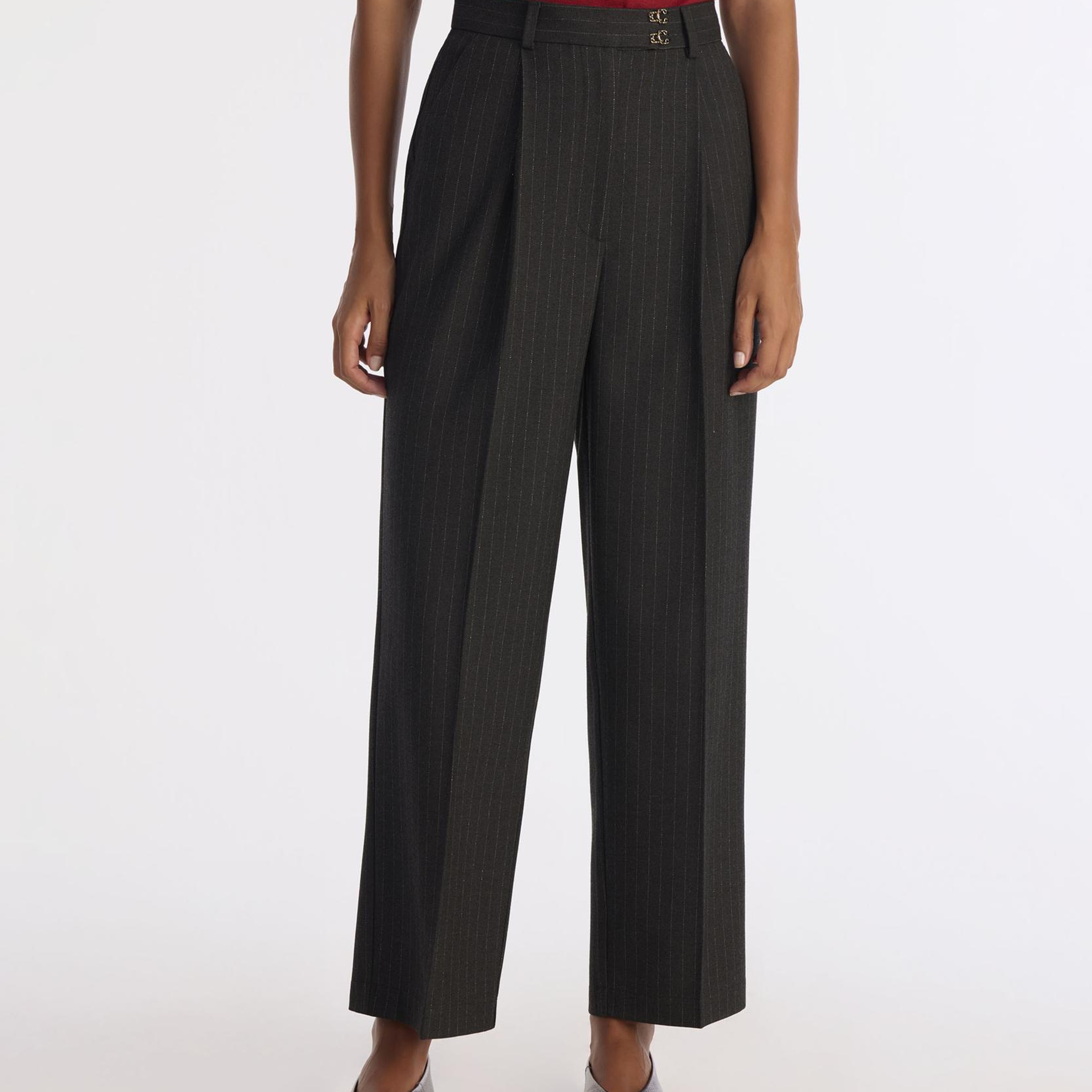 YARGICI Tapered Yüksek Bel Pantolon