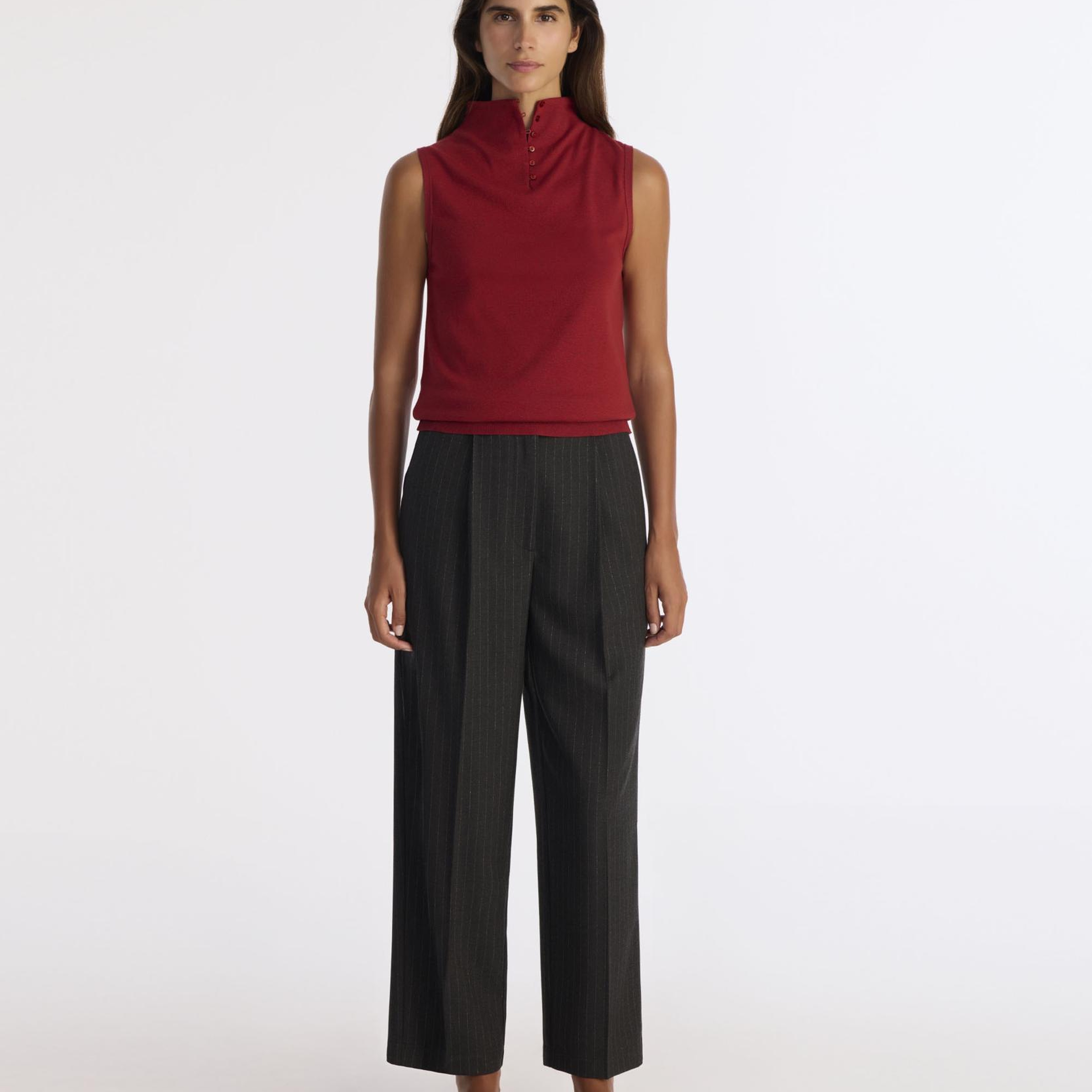 YARGICI Tapered Yüksek Bel Pantolon